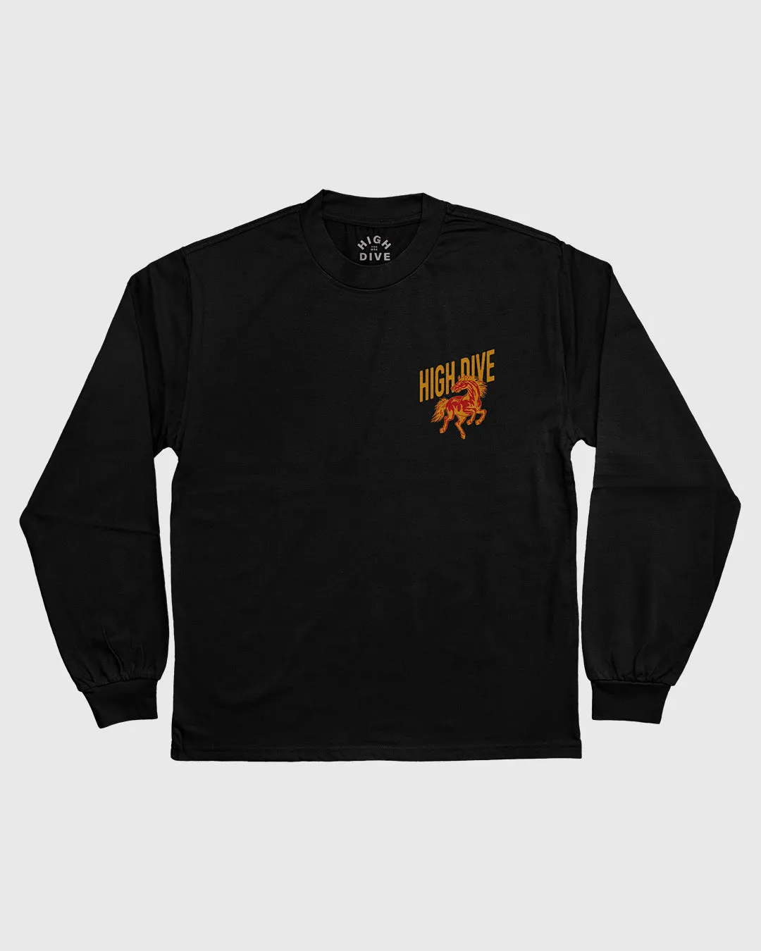 Born To Lose Heavy Black Long Sleeve sold by High Dive Apparel HDA product image thumbnail 4