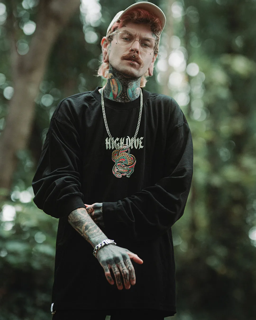 Croc Heavy Long Sleeve sold by High Dive Apparel HDA product image thumbnail 2