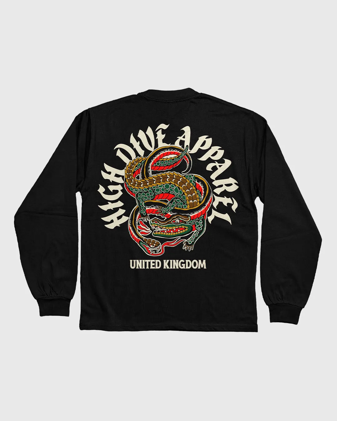 Croc Heavy Long Sleeve sold by High Dive Apparel HDA product image thumbnail 4
