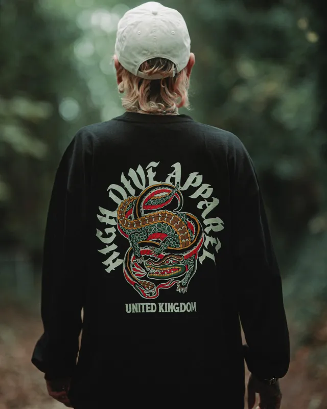 Croc Heavy Long Sleeve made by High Dive Apparel HDA