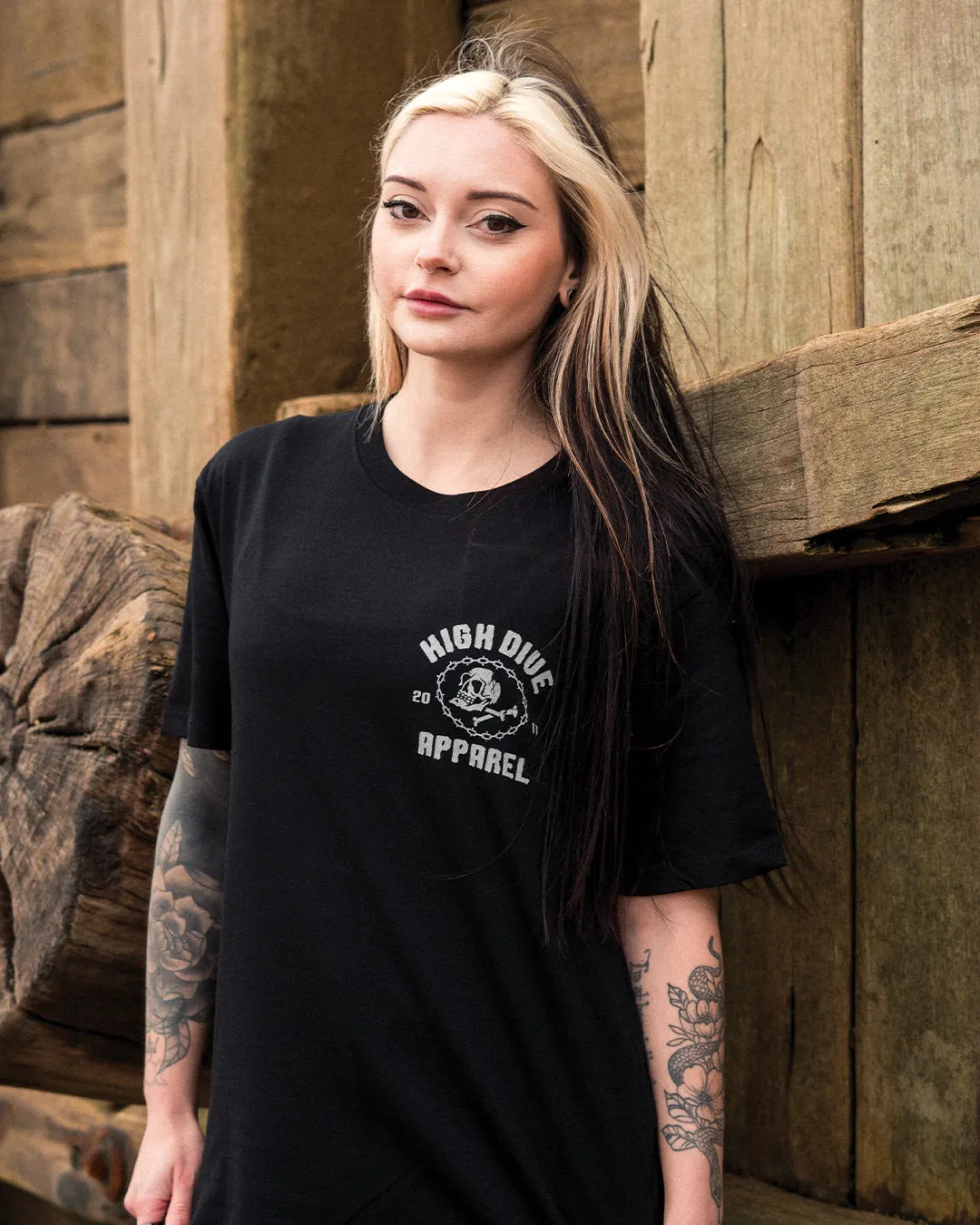 Feed Your Demons Black T-Shirt sold by High Dive Apparel HDA product image thumbnail 2