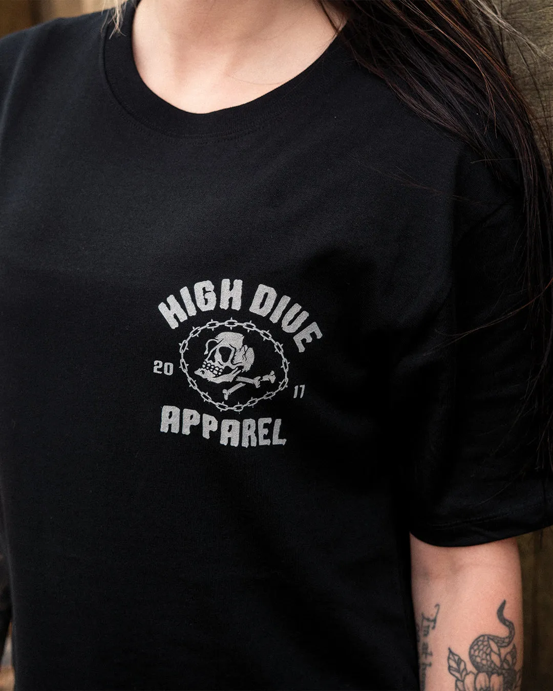 Feed Your Demons Black T-Shirt sold by High Dive Apparel HDA product image thumbnail 5