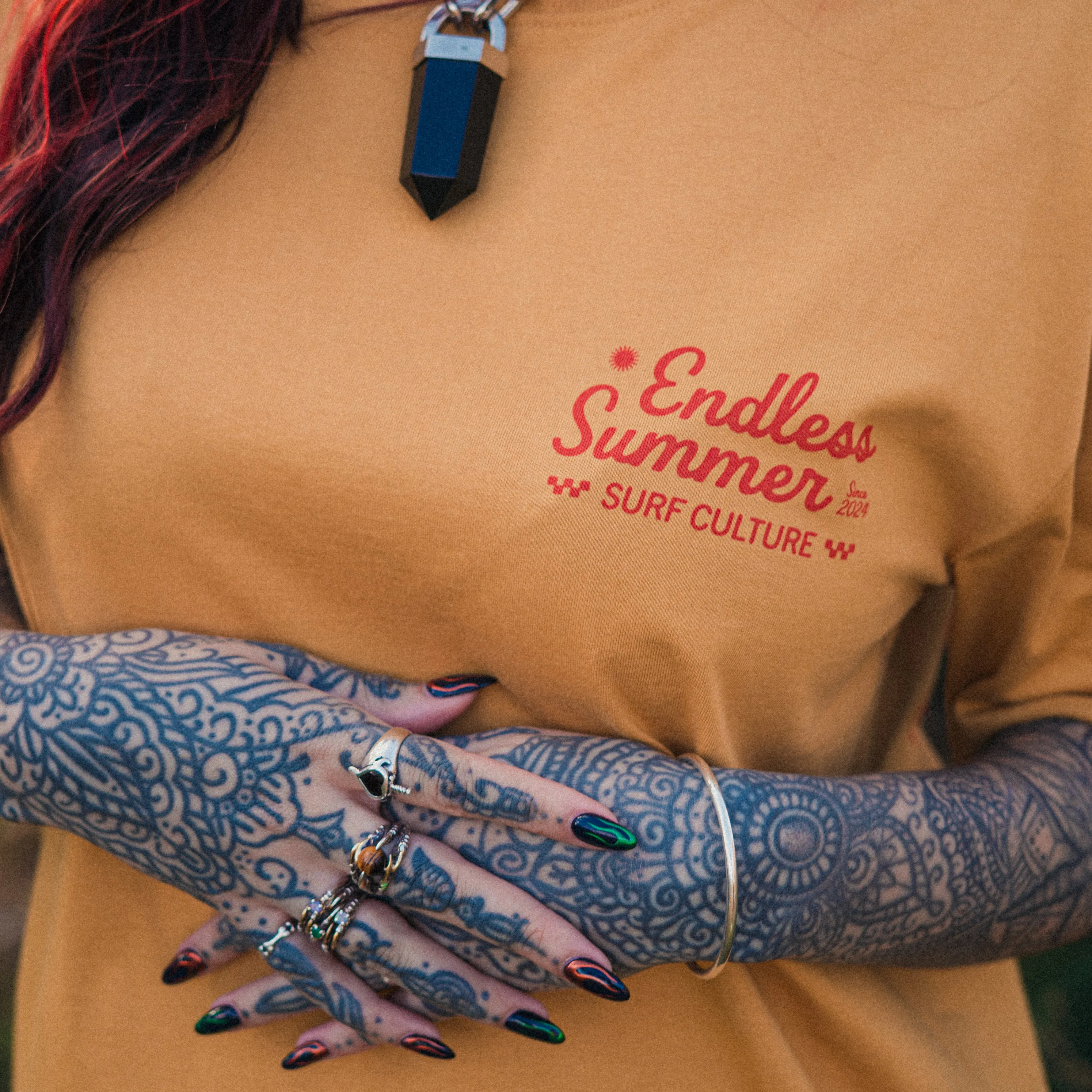 Endless Summer Yellow T-Shirt sold by High Dive Apparel HDA product image thumbnail 4