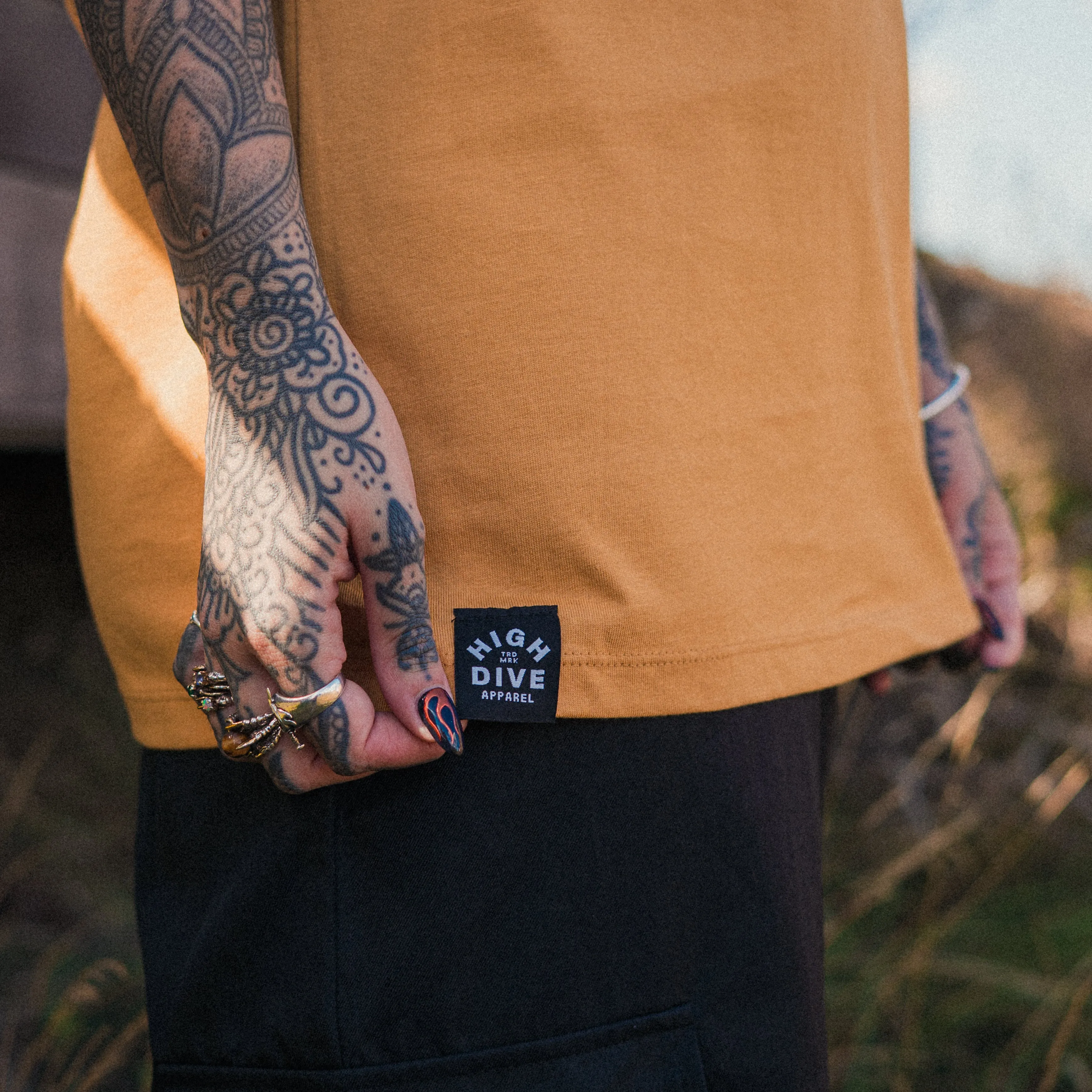 Endless Summer Yellow T-Shirt sold by High Dive Apparel HDA product image thumbnail 3