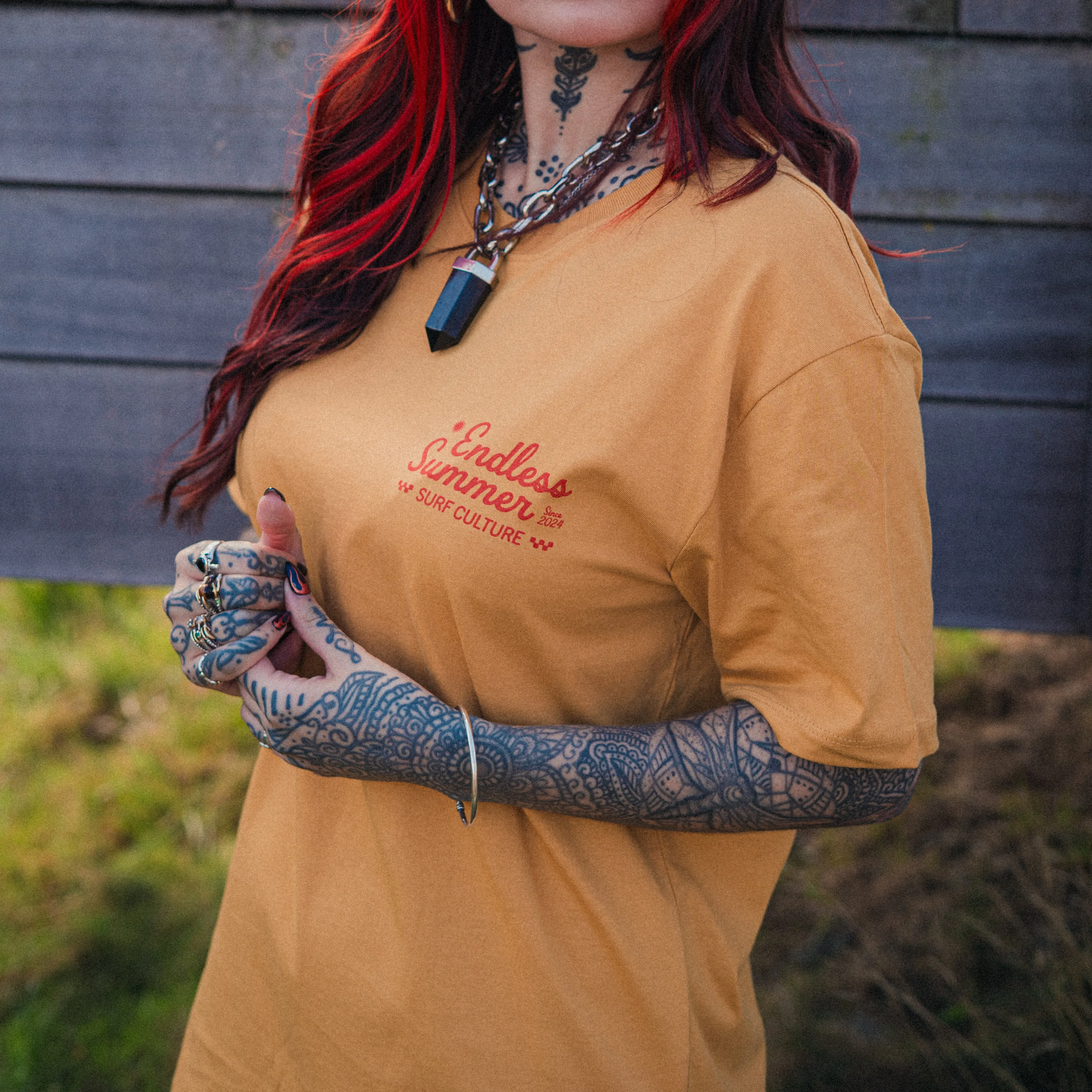 Endless Summer Yellow T-Shirt sold by High Dive Apparel HDA product image thumbnail 2