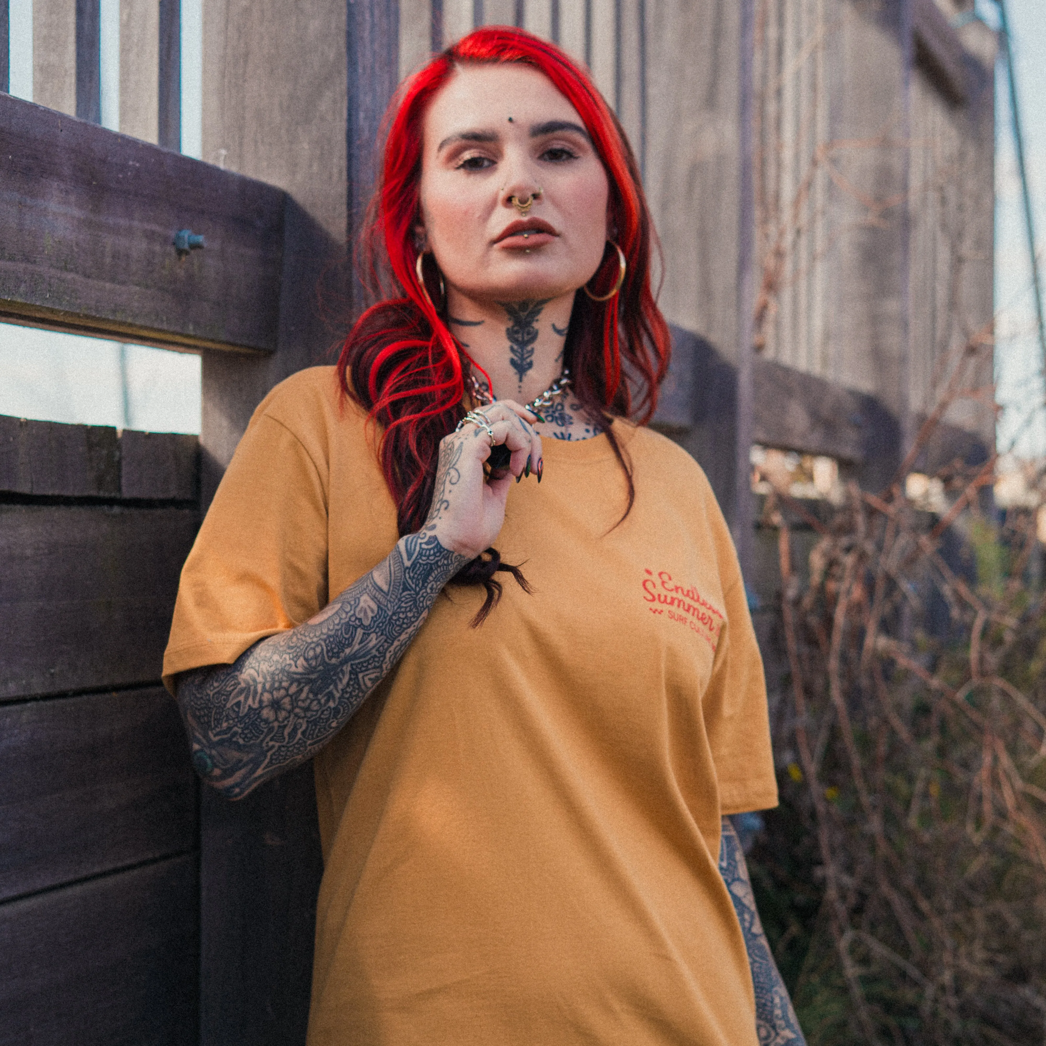 Endless Summer Yellow T-Shirt sold by High Dive Apparel HDA product image thumbnail 5