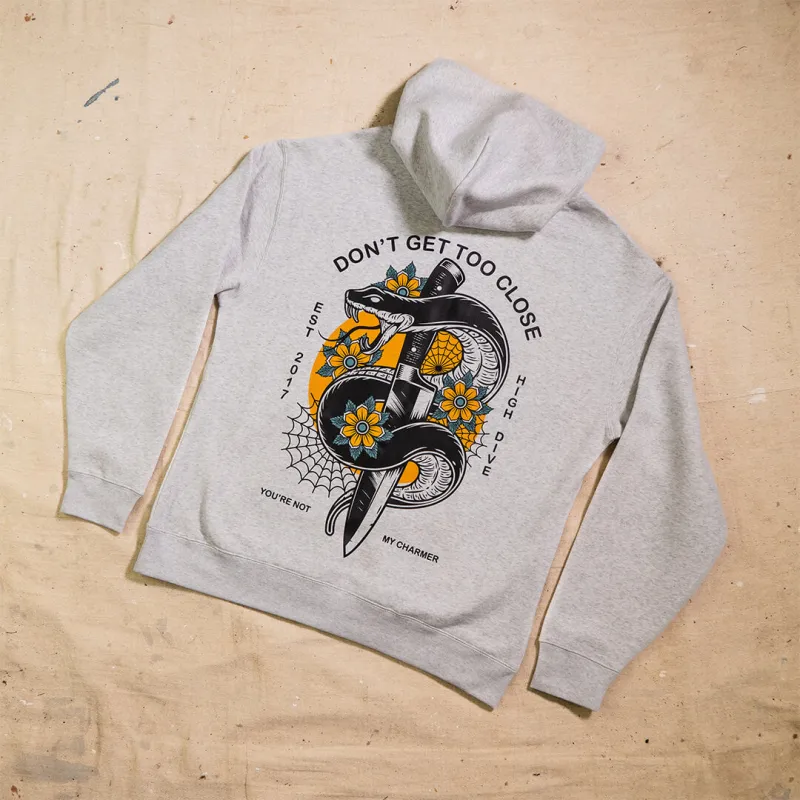 Charmer Oversized Hoodie made by High Dive Apparel HDA