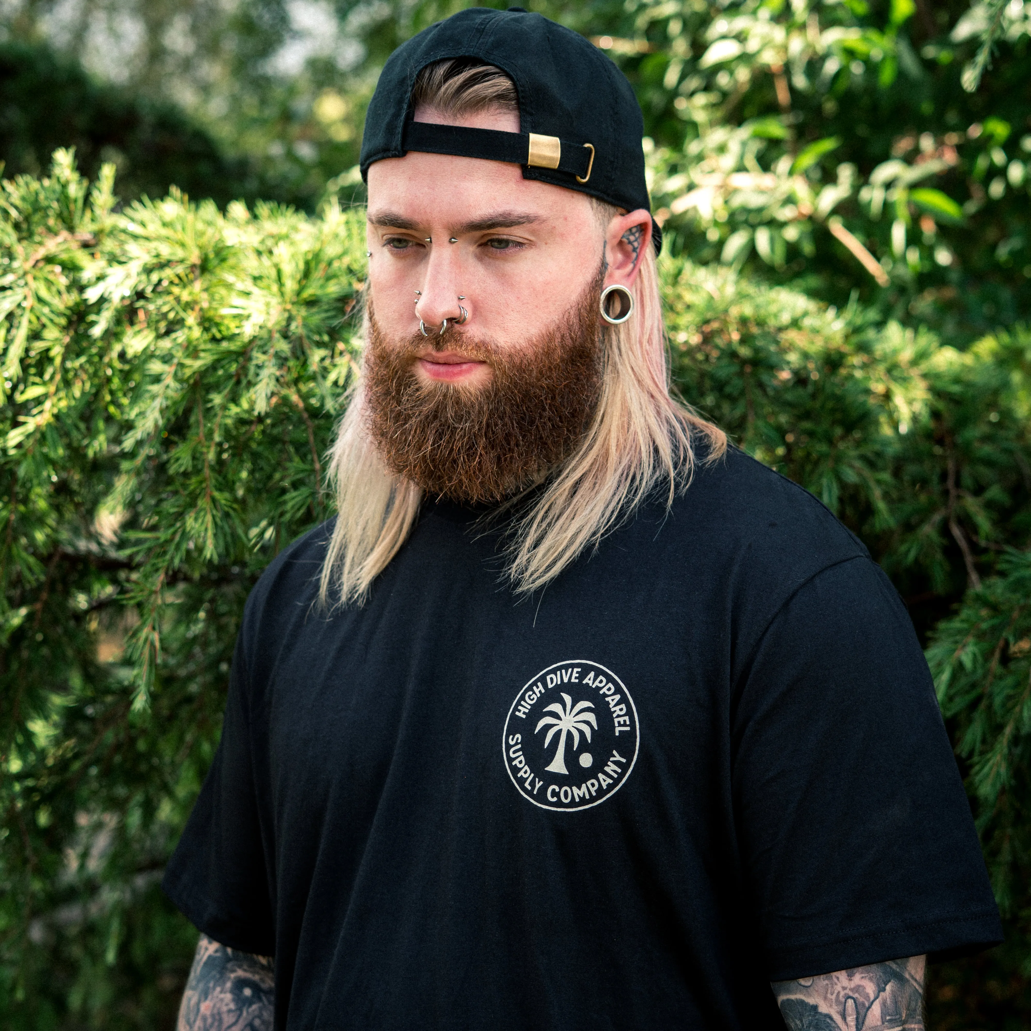 Supply Co Black Tee sold by High Dive Apparel HDA product image thumbnail 2