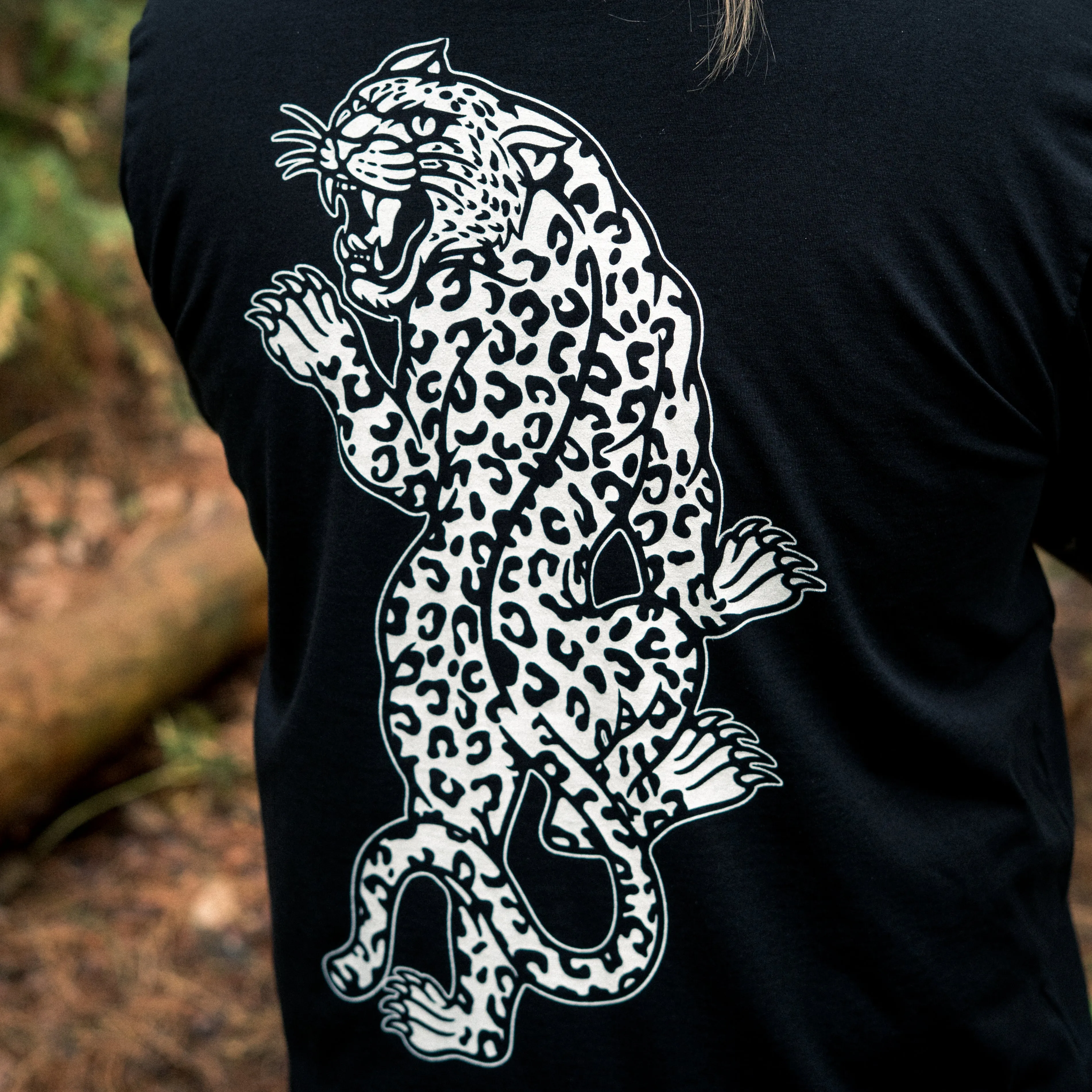 DBD Panther Black Tee sold by High Dive Apparel HDA product image thumbnail 4