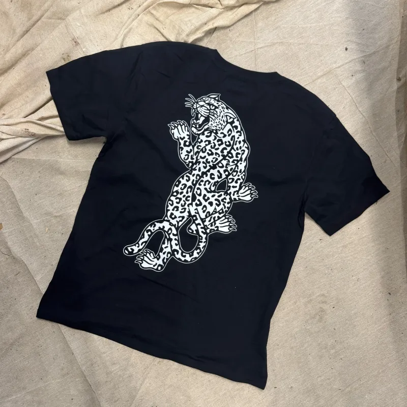 DBD Panther Black Tee made by High Dive Apparel HDA