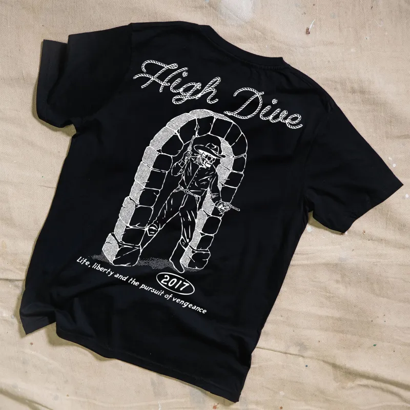 Pursuit Of Vengence T-Shirt made by High Dive Apparel HDA