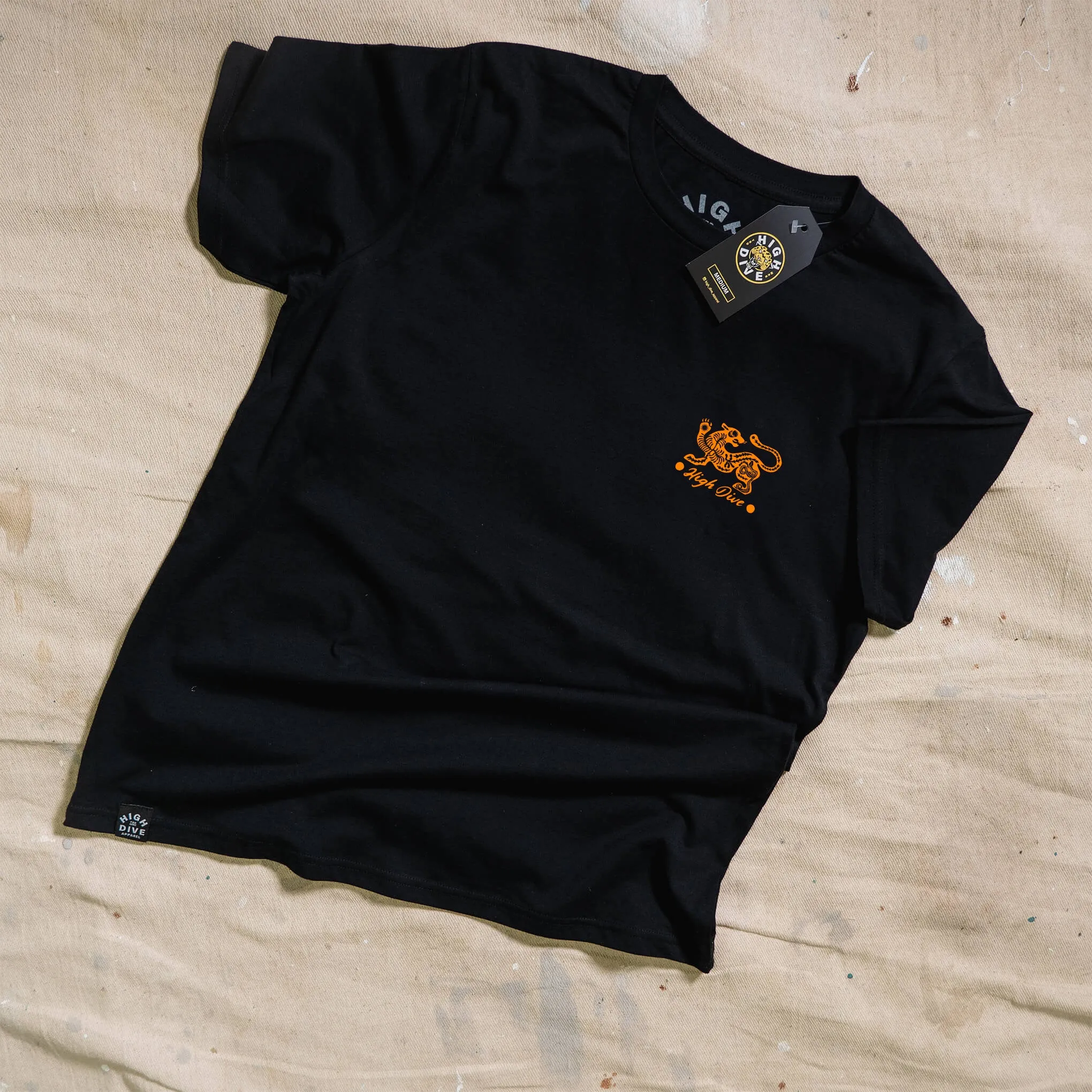 Wild Ones Black T-Shirt sold by High Dive Apparel HDA product image thumbnail 2