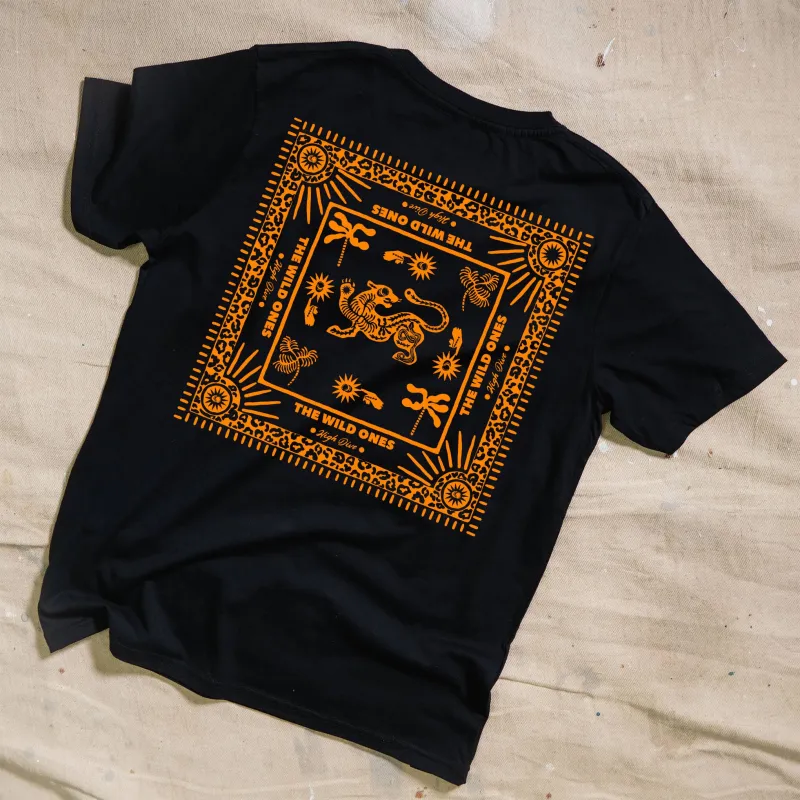 Wild Ones Black T-Shirt made by High Dive Apparel HDA
