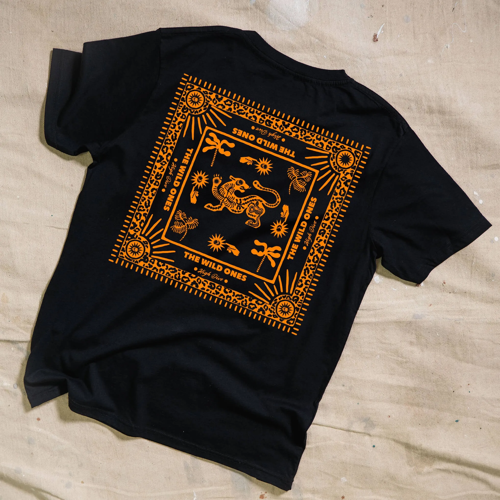 Wild Ones Black T-Shirt sold by High Dive Apparel HDA
