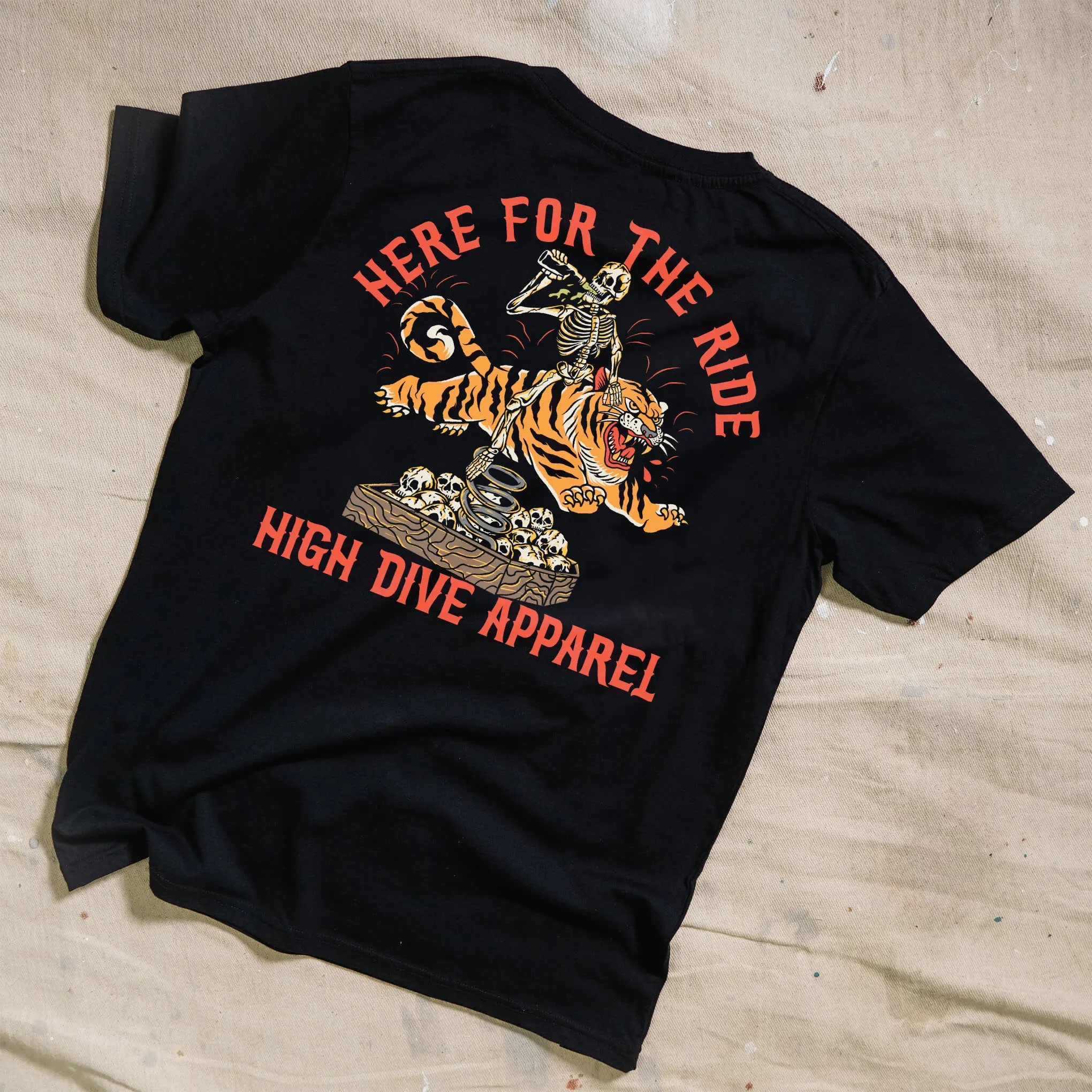 Here For The Ride sold by High Dive Apparel HDA