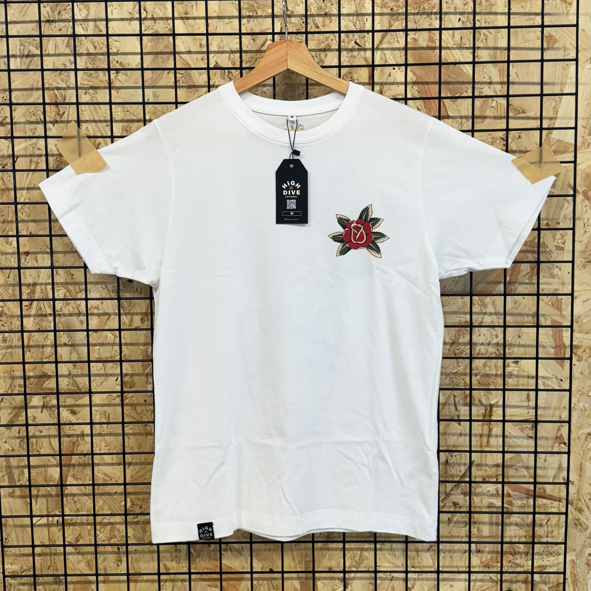 Painted Vase White T-Shirt sold by High Dive Apparel HDA product image thumbnail 2