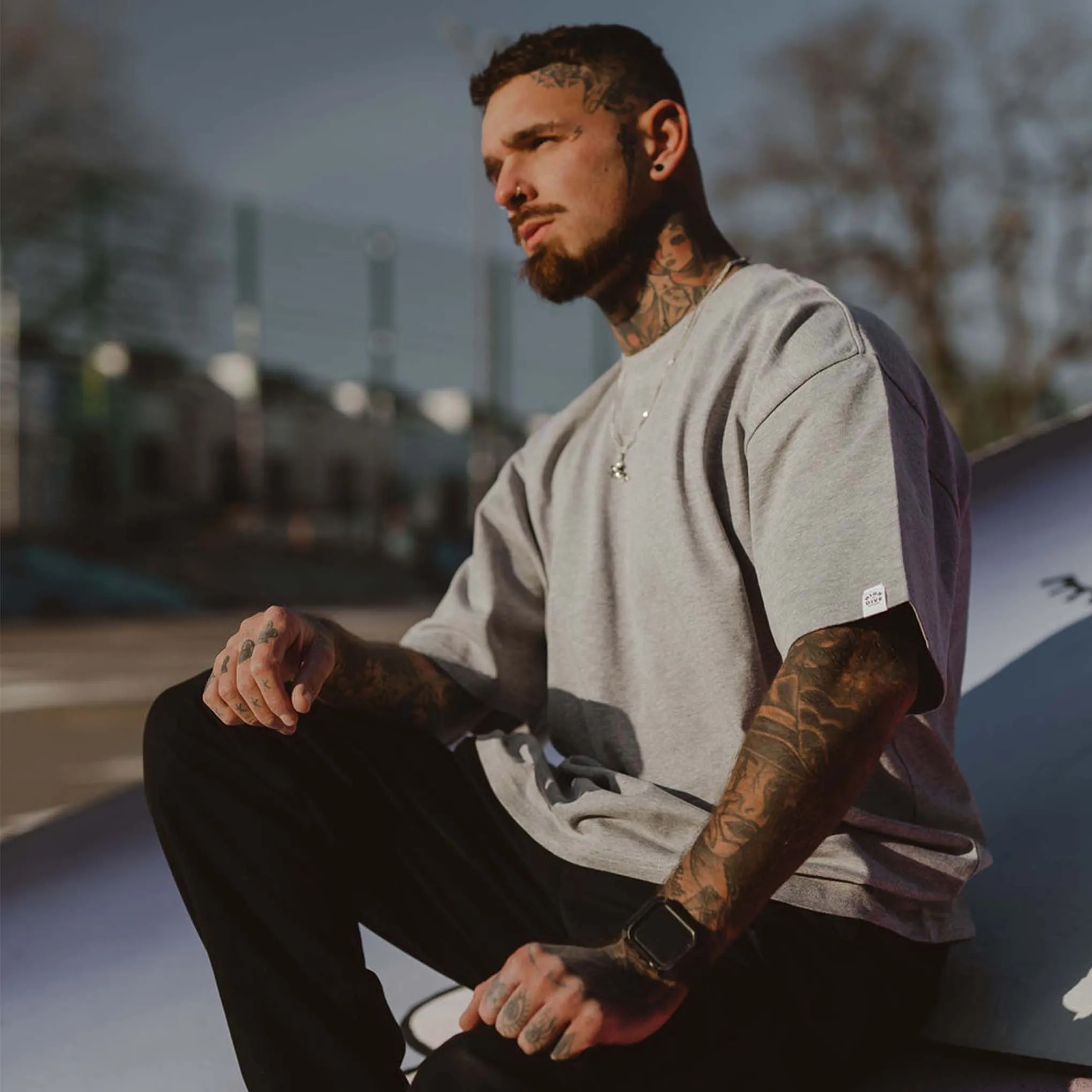 Ultra Heavyweight Staple Tee sold by High Dive Apparel HDA product image thumbnail 5