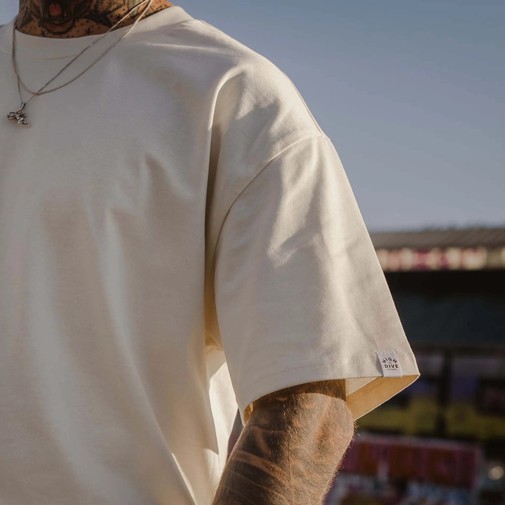 Ultra Heavyweight Staple Tee sold by High Dive Apparel HDA product image thumbnail 2