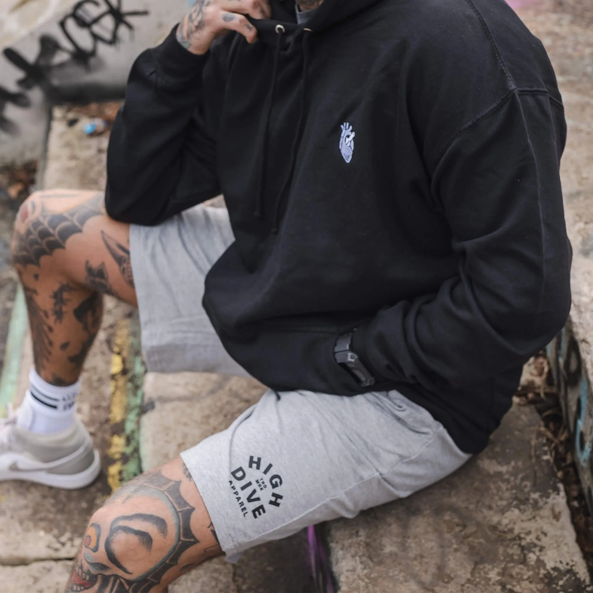 HDA Jogging Shorts sold by High Dive Apparel HDA product image thumbnail 3