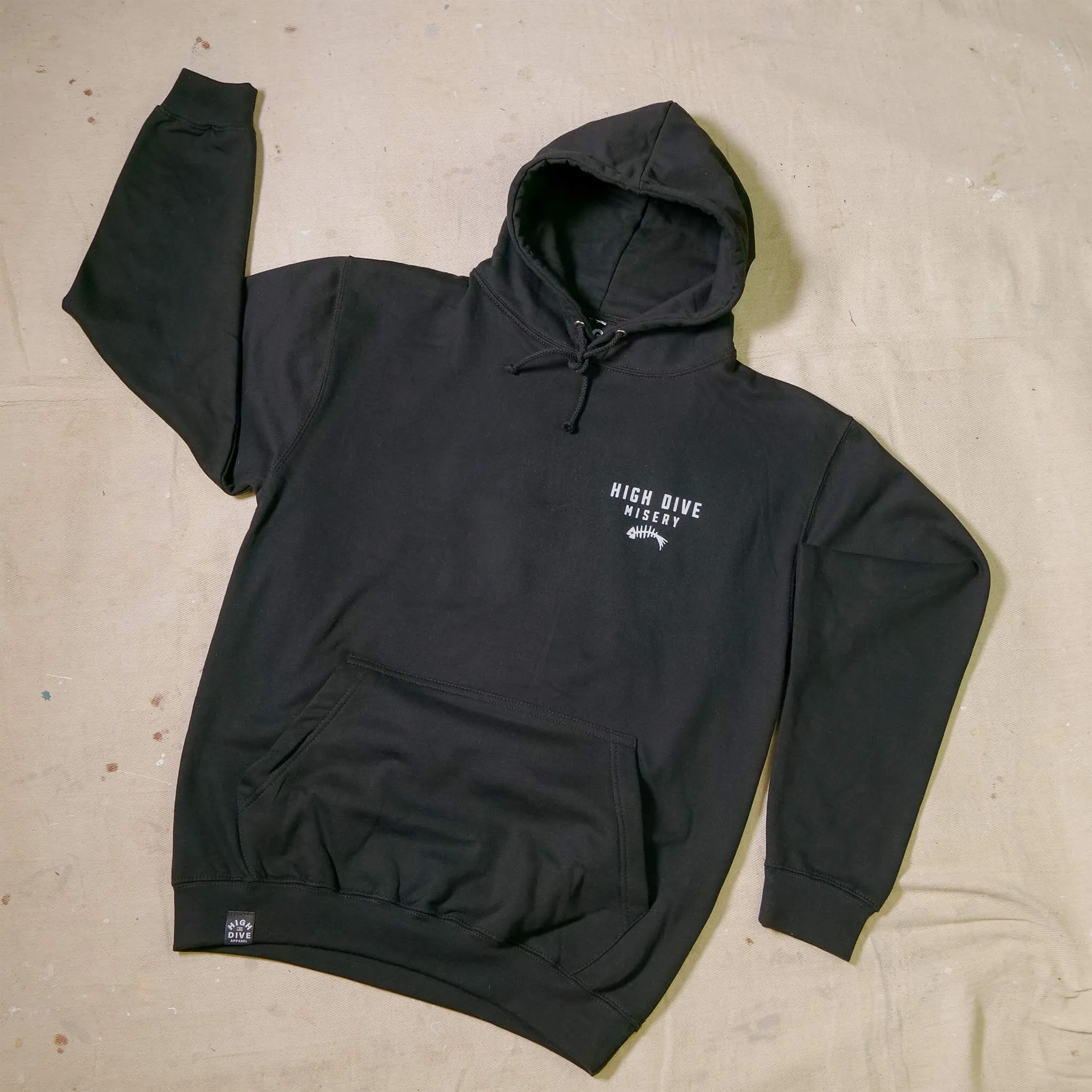 Misery Hoody sold by High Dive Apparel HDA product image thumbnail 5