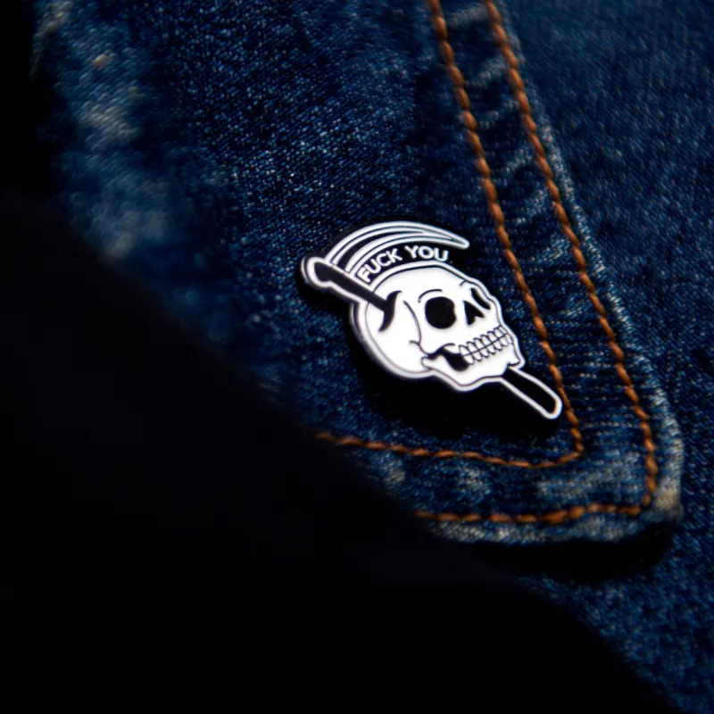 F*** You Pin made by High Dive Apparel HDA