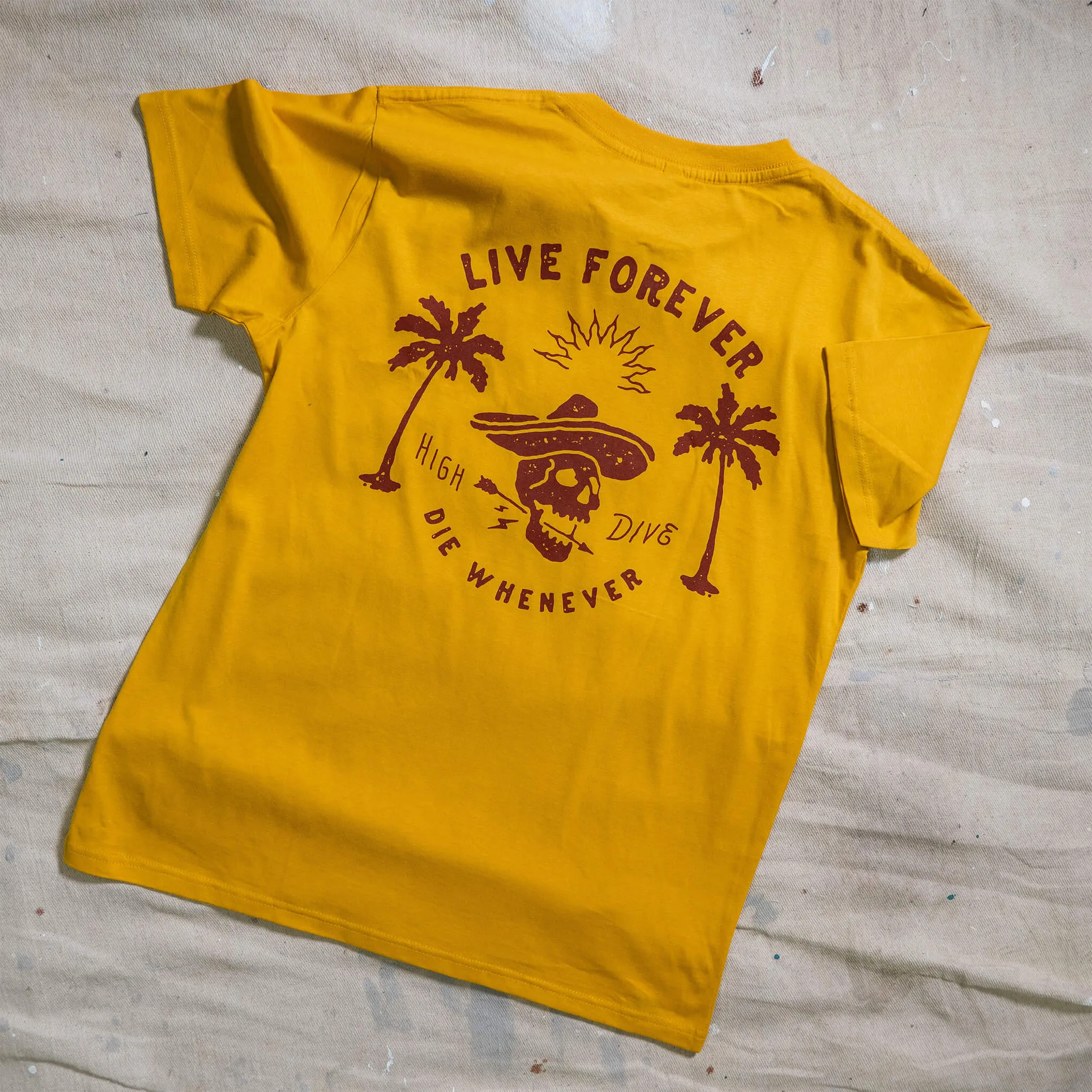 Live Forever sold by High Dive Apparel HDA product image thumbnail 3