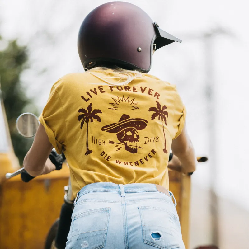 Live Forever made by High Dive Apparel HDA