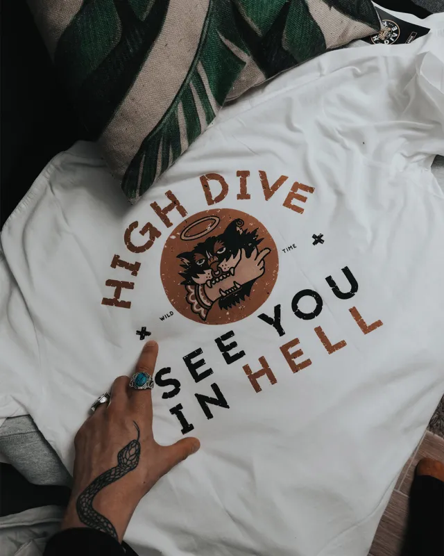 See you in Hell made by High Dive Apparel HDA