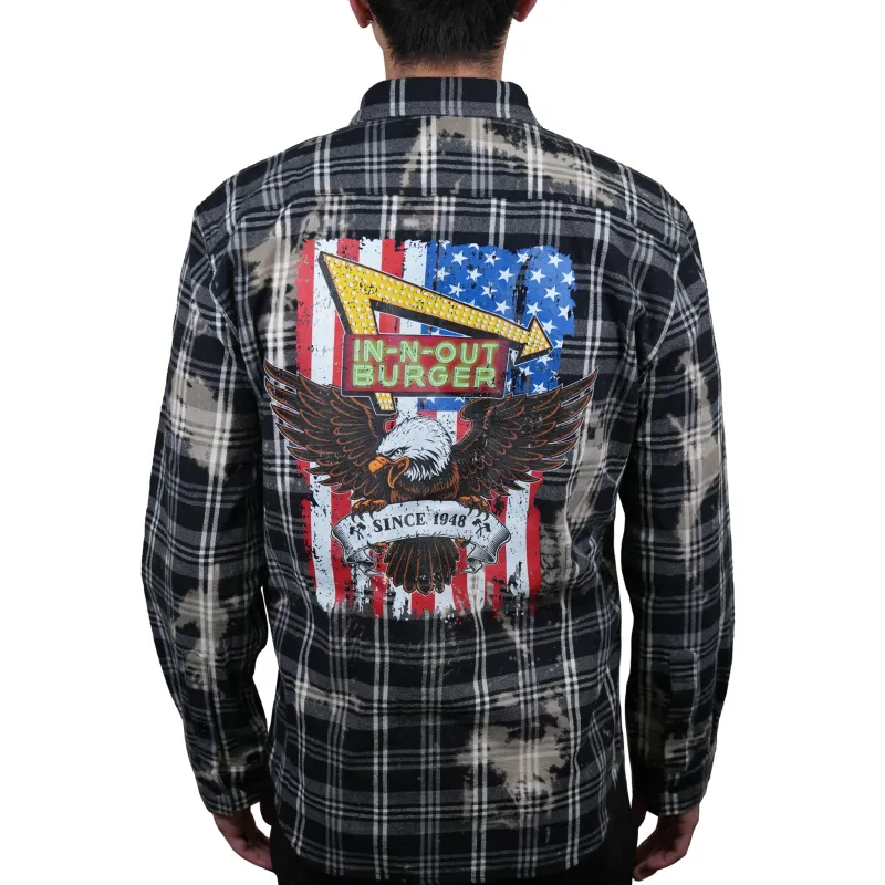 USA Flannel sold by In-N-Out