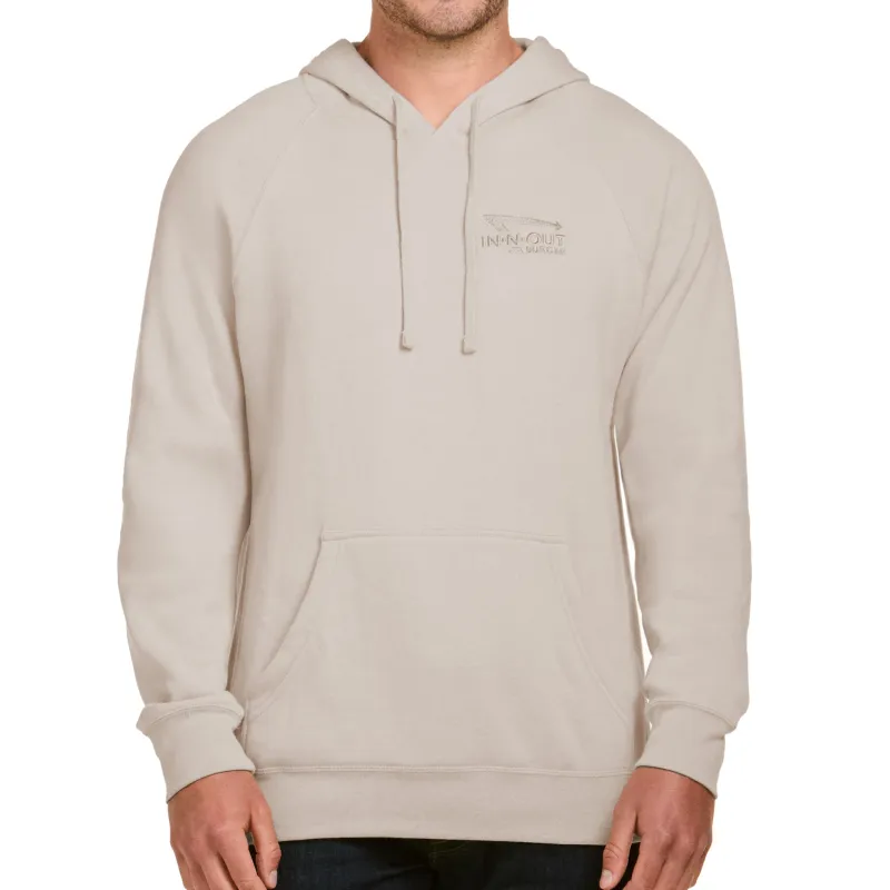 Stone Heather Hoodie sold by In-N-Out