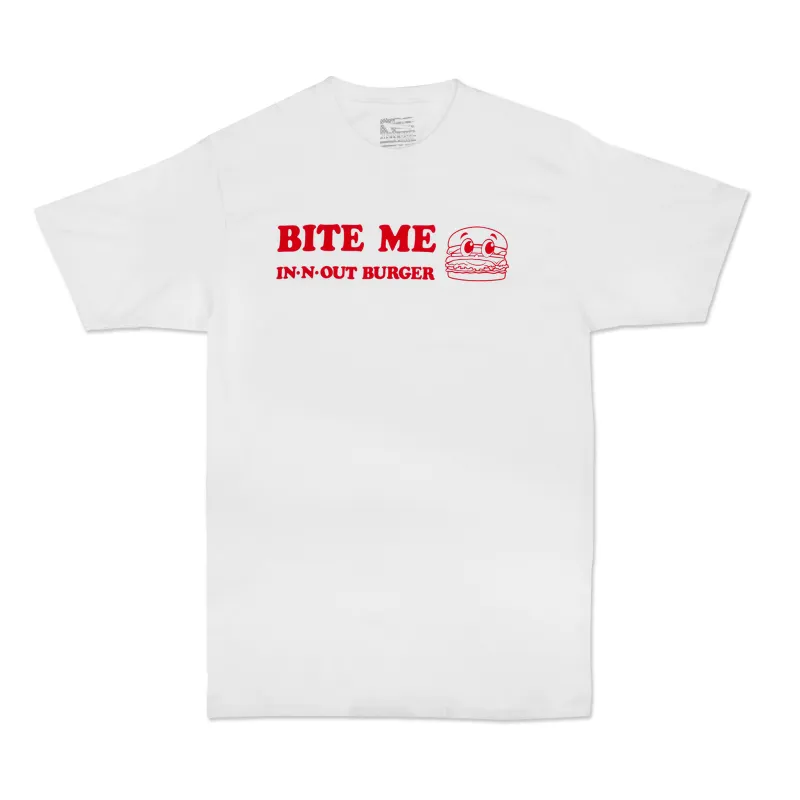 Bite Me™ T-Shirt White sold by In-N-Out
