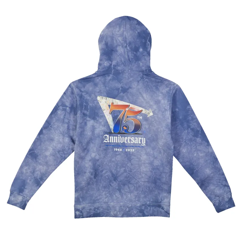 75th Anniversary Tie Dye Hooded Sweatshirt sold by In-N-Out