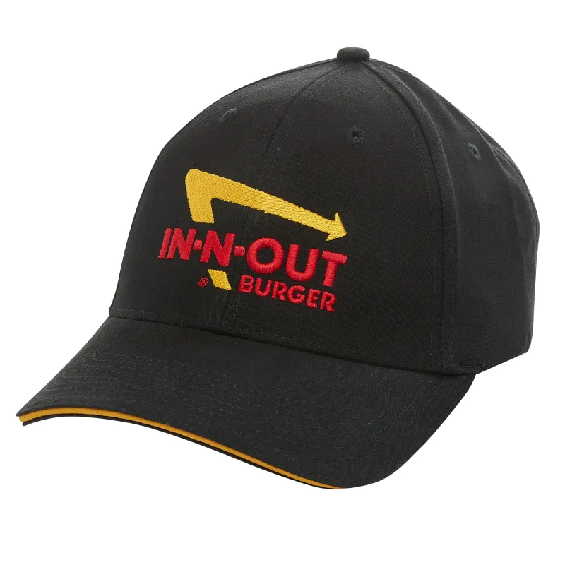 Black Logo Hat sold by In-N-Out