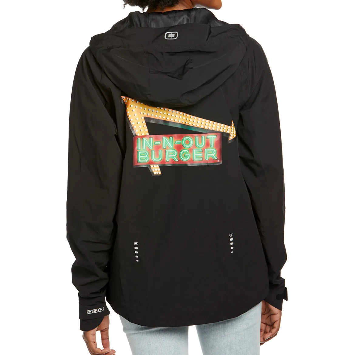 HOODED WATERPROOF JACKET sold by In-N-Out product image thumbnail 2