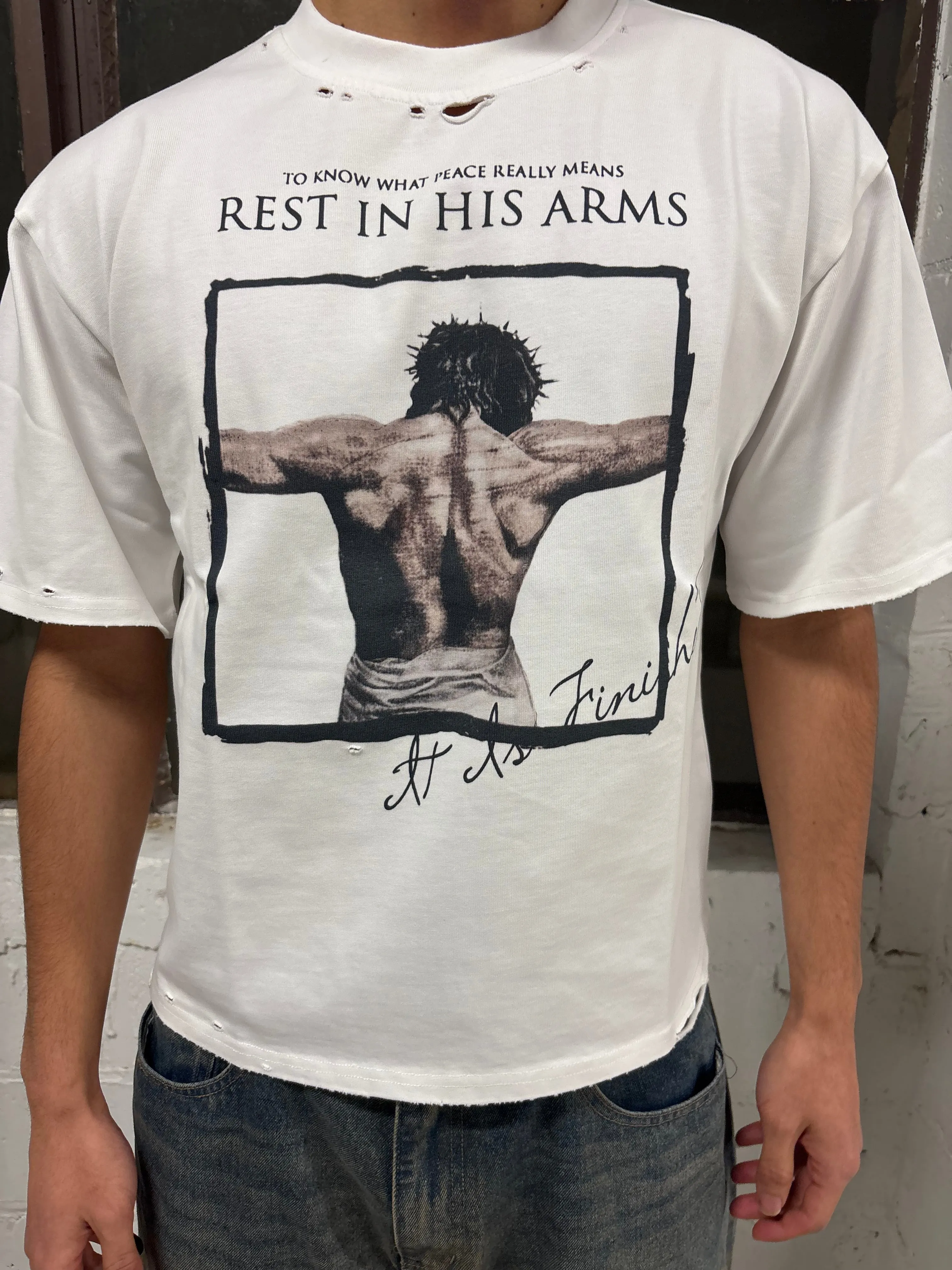OPEN ARMS TEE sold by Prayers Avenue product image thumbnail 4