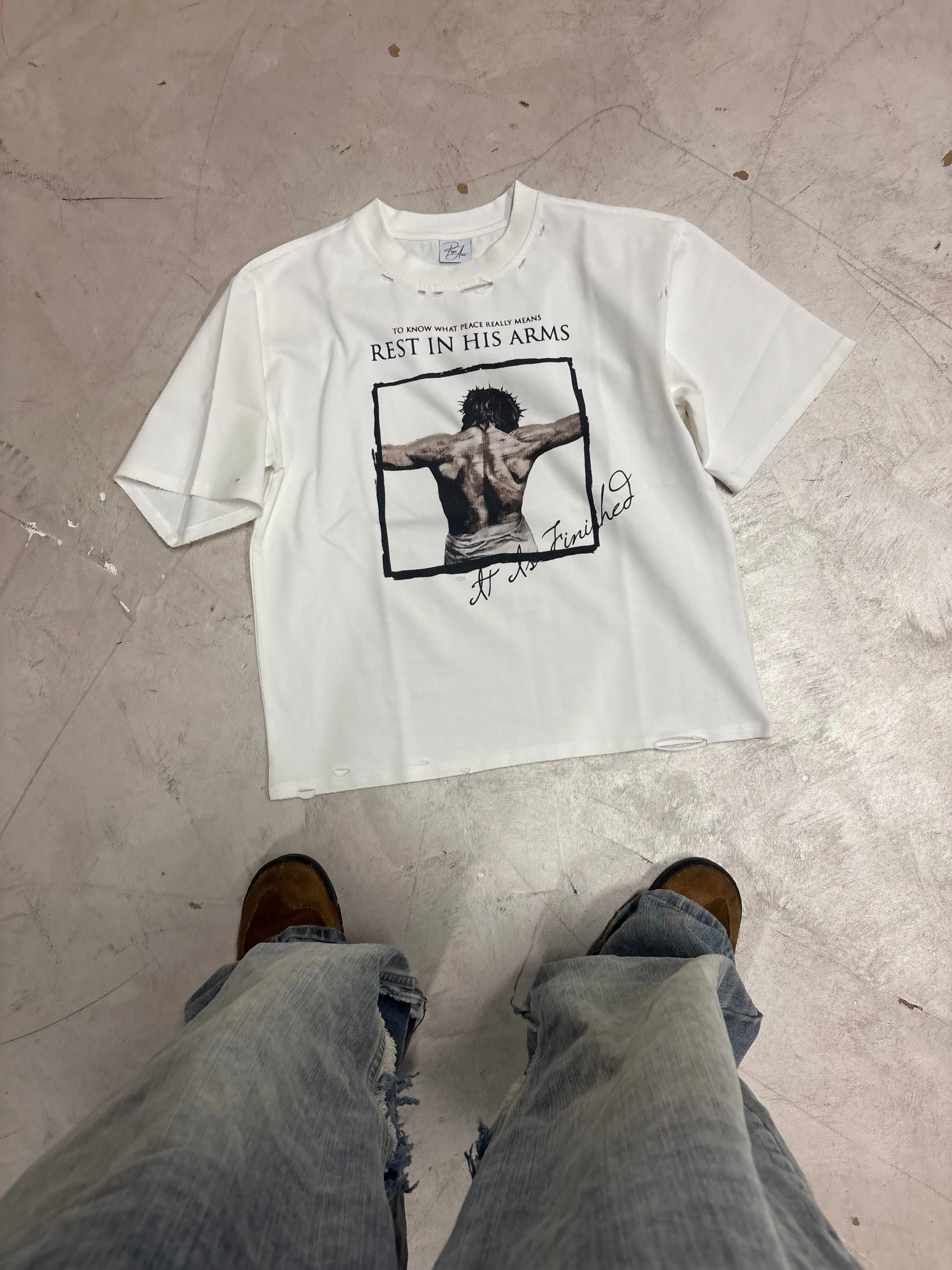 OPEN ARMS TEE sold by Prayers Avenue product image thumbnail 2