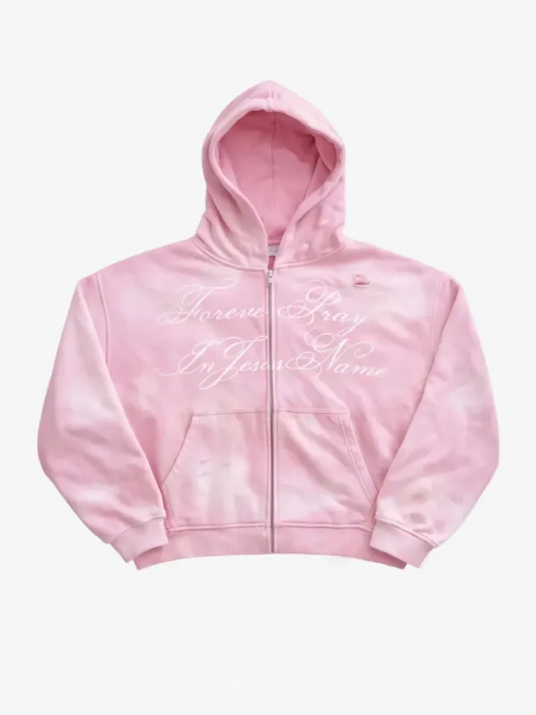 JESUS TIME ZIP UP - BLOSSOM made by Prayers Avenue