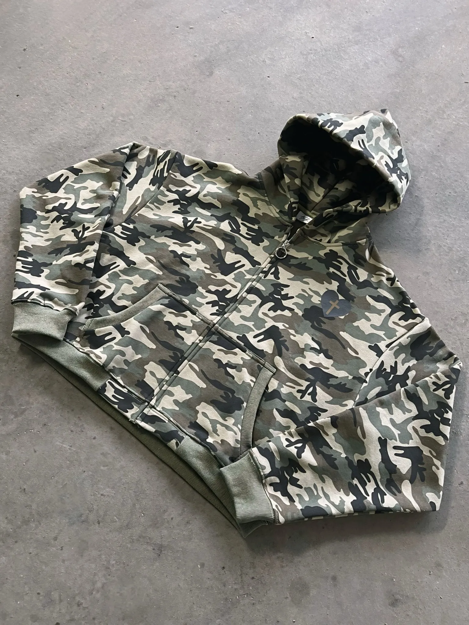 COVERED IN FAITH ZIP HOODIE sold by Prayers Avenue product image thumbnail 4