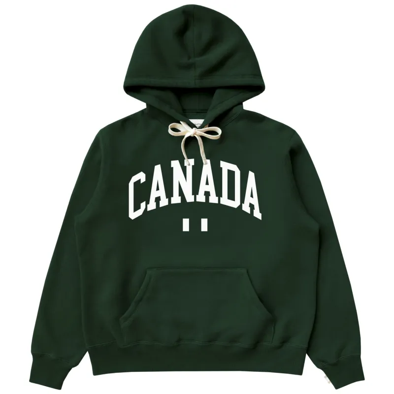 Canada Fleece Hoodie Forest - Unisex sold by Province of Canada
