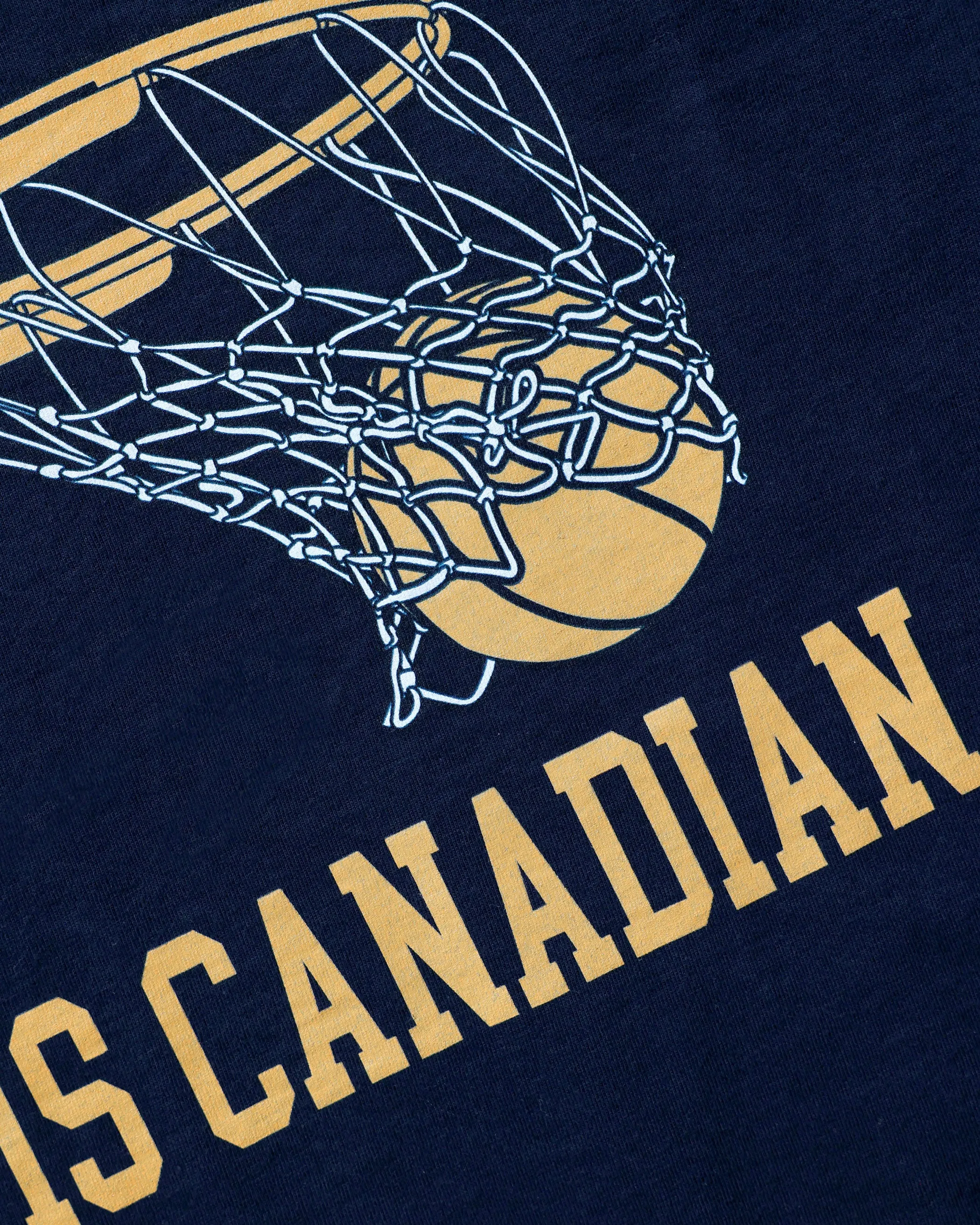 Basketball is Canadian Tee Navy - Unisex sold by Province of Canada product image thumbnail 3