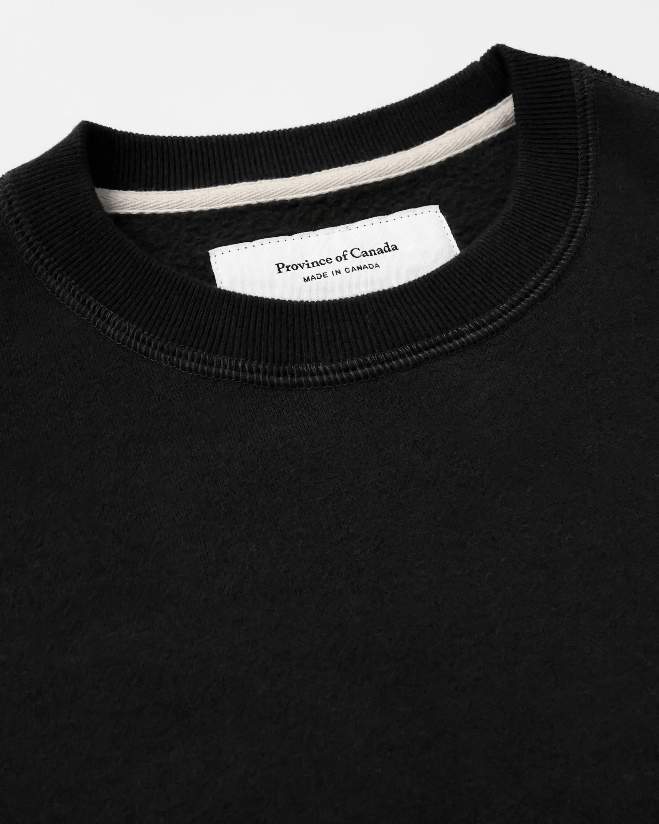 Flag Fleece Sweatshirt Black - Unisex sold by Province of Canada product image thumbnail 3