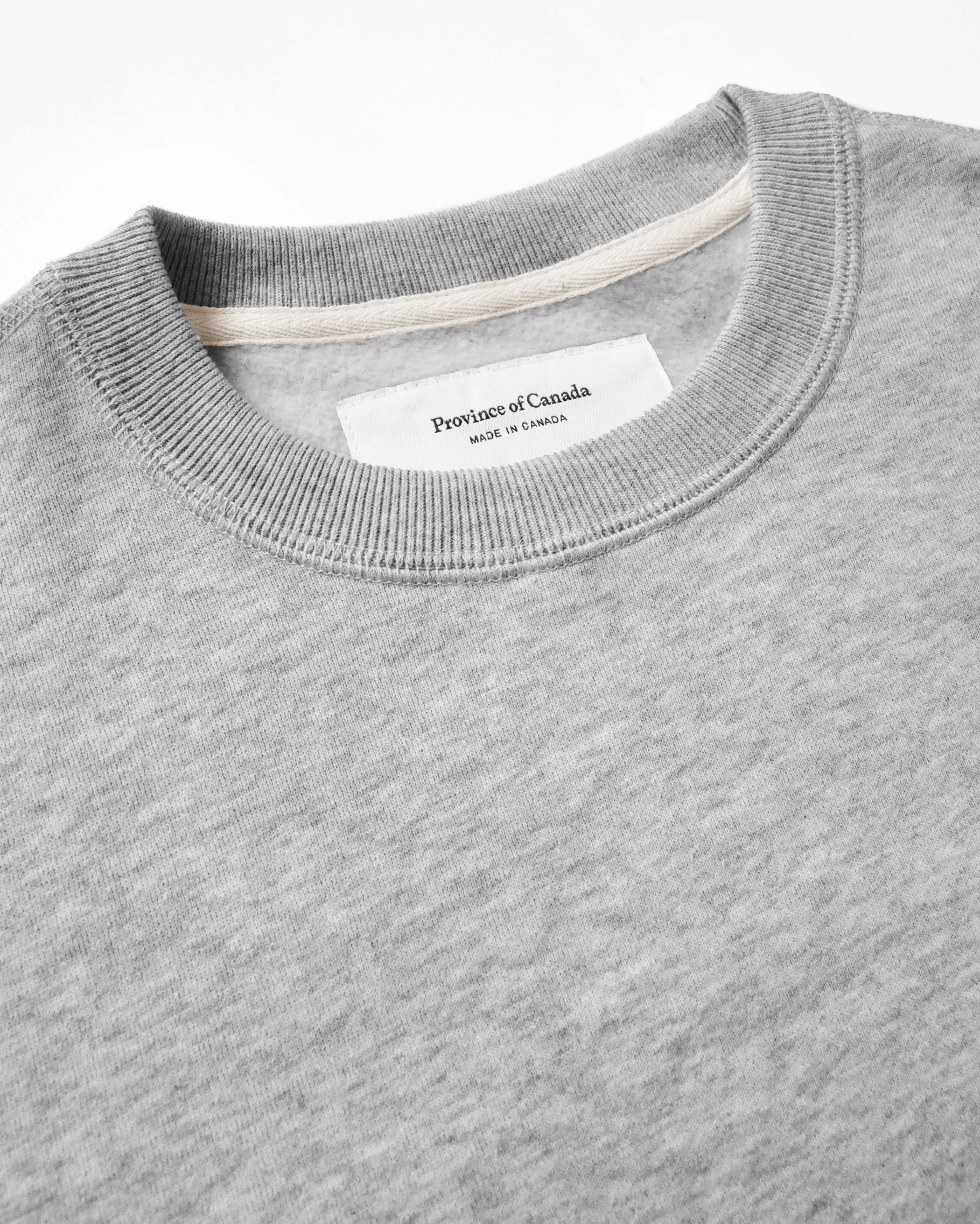 Flag Fleece Sweatshirt Heather Grey - Unisex sold by Province of Canada product image thumbnail 2