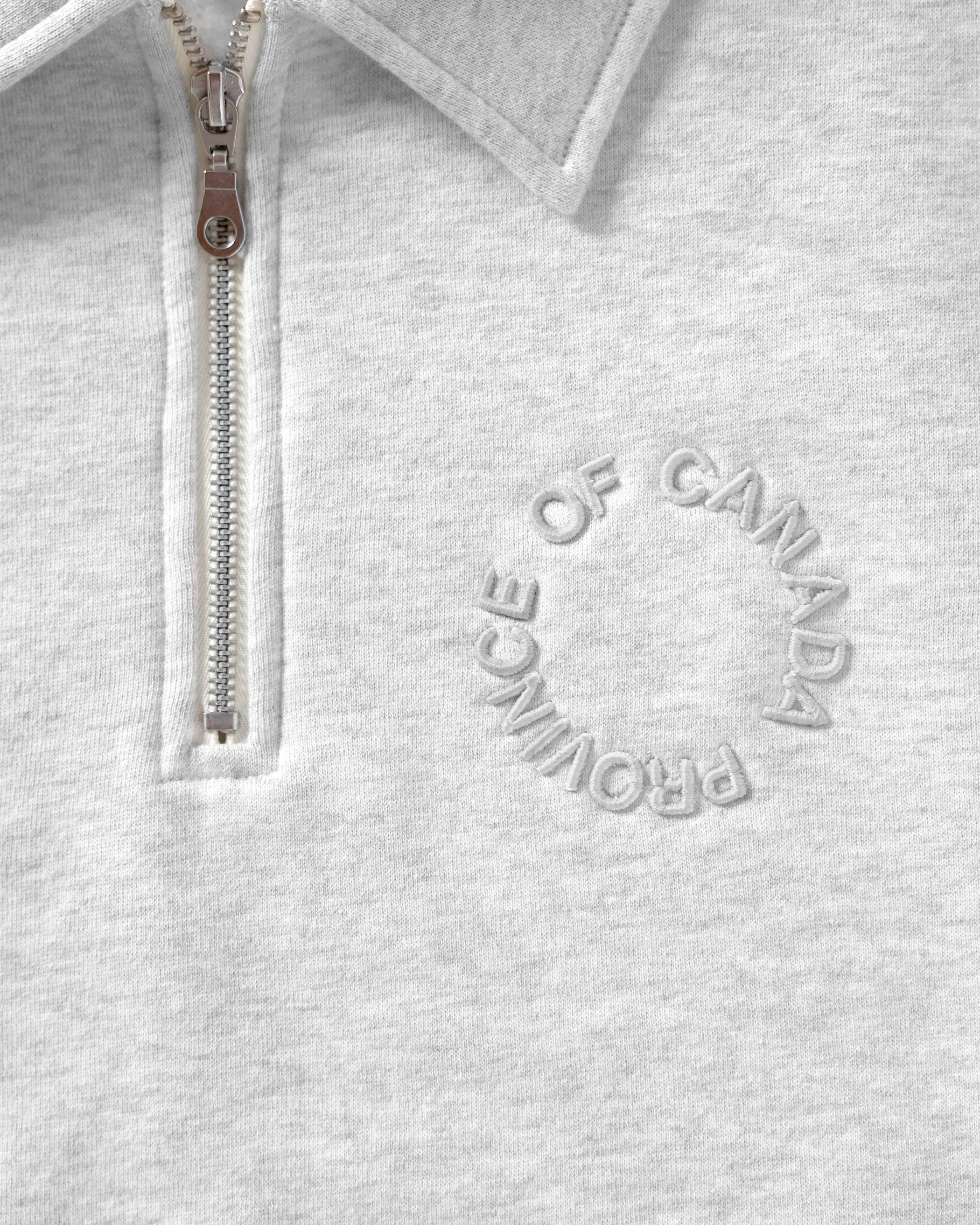 Half Zip Fleece Sweatshirt Cloud - Unisex sold by Province of Canada product image thumbnail 3