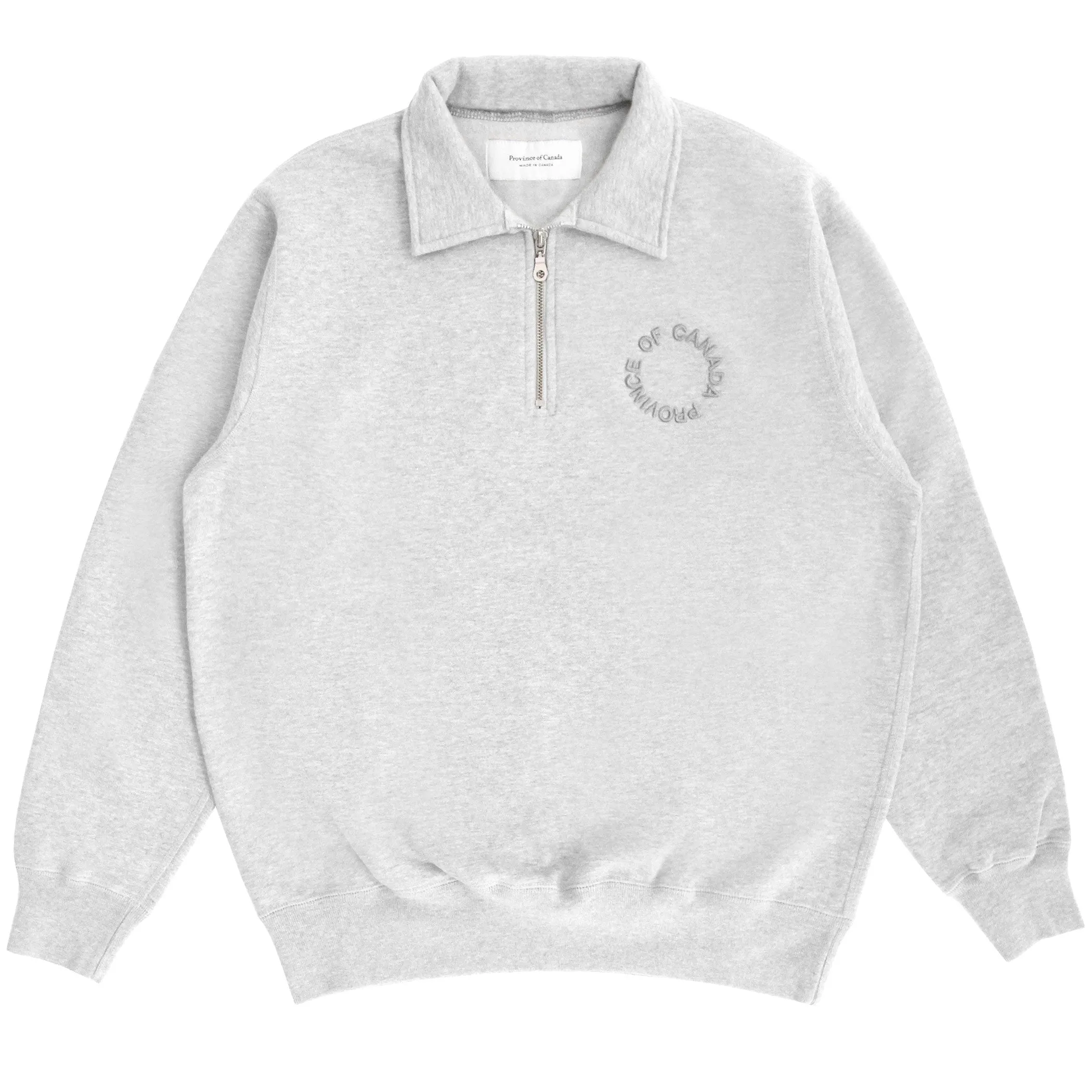 Half Zip Fleece Sweatshirt Cloud - Unisex sold by Province of Canada