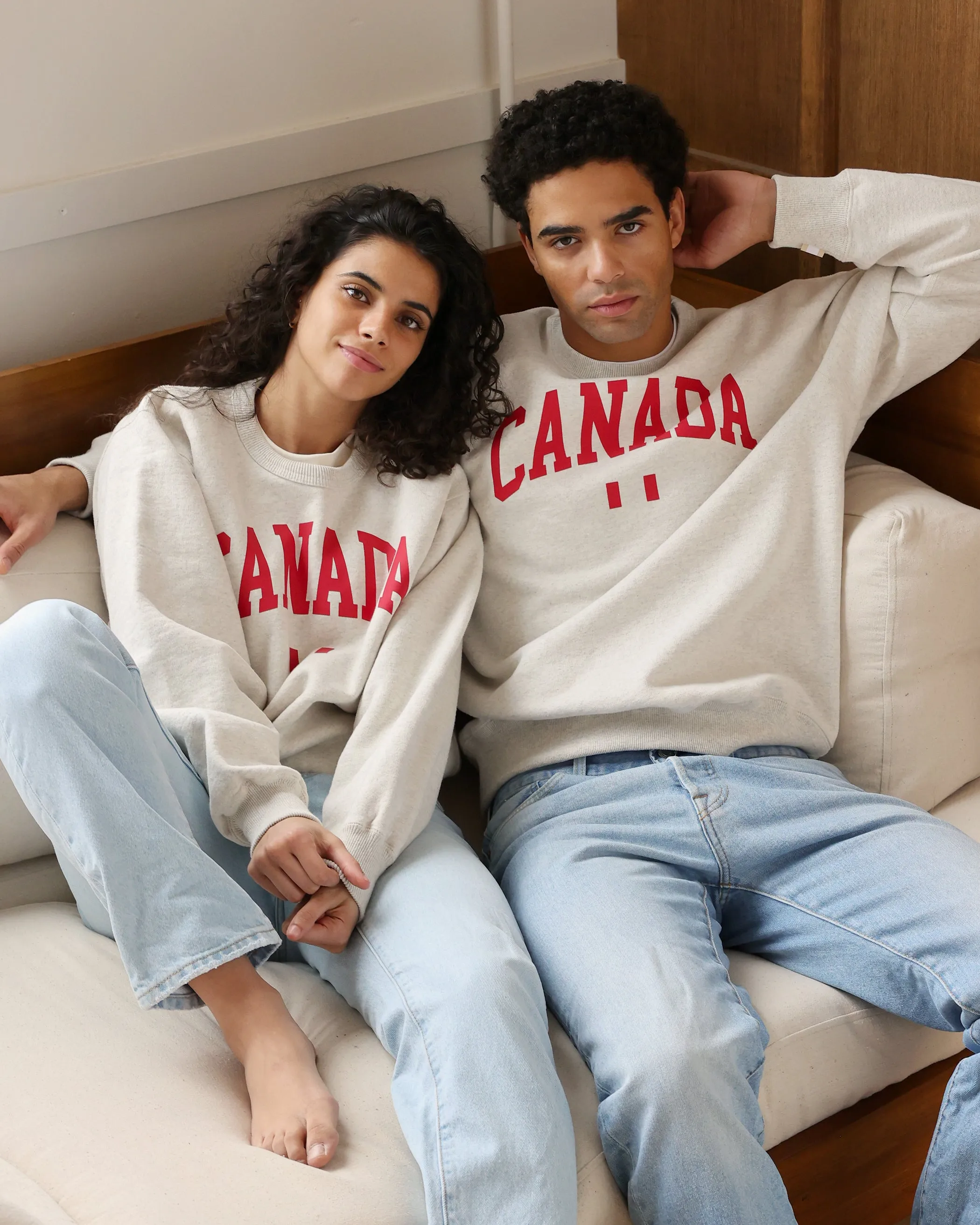 Canada Fleece Sweatshirt Eggshell - Unisex sold by Province of Canada product image thumbnail 2