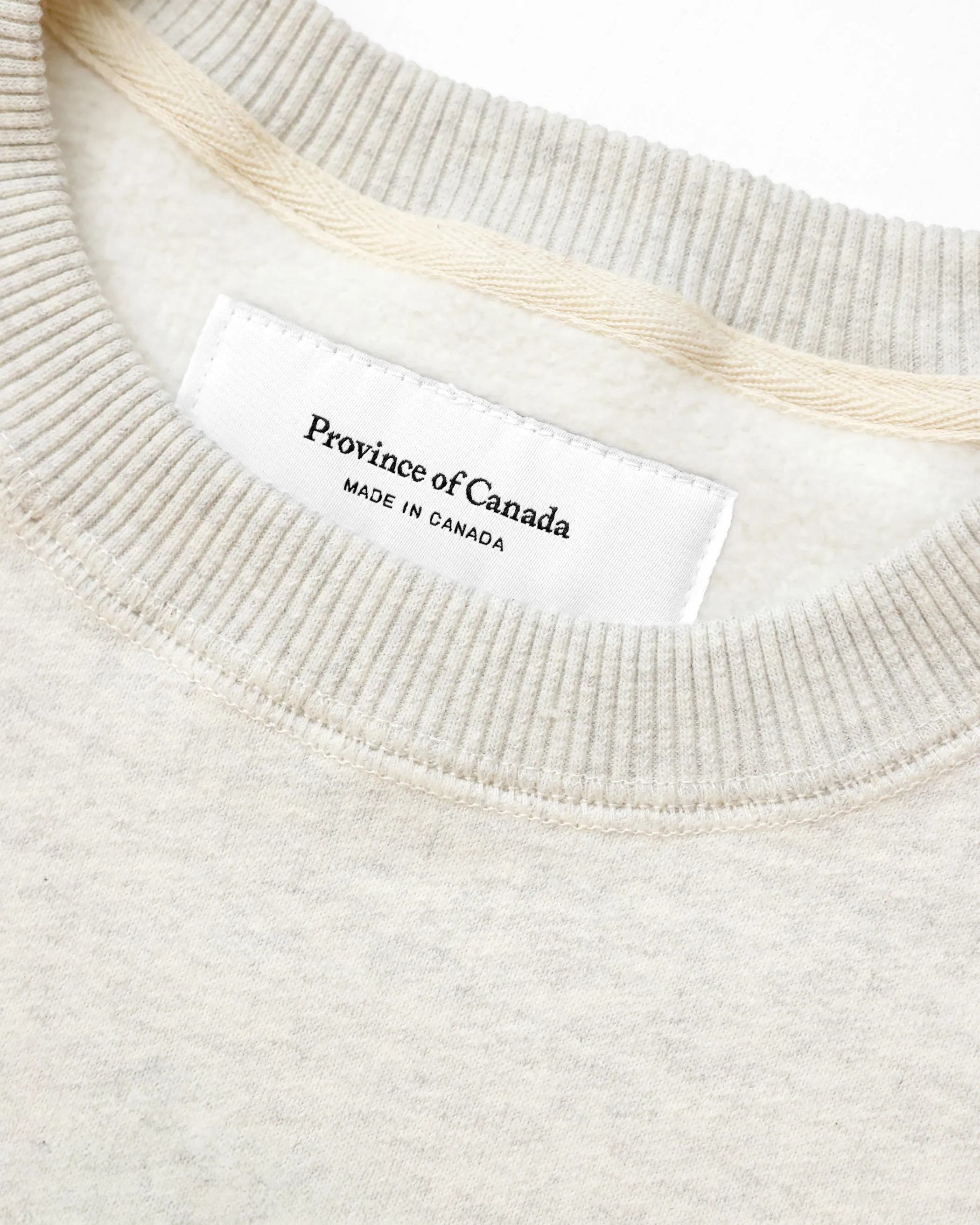 Canada Fleece Sweatshirt Eggshell - Unisex sold by Province of Canada product image thumbnail 4
