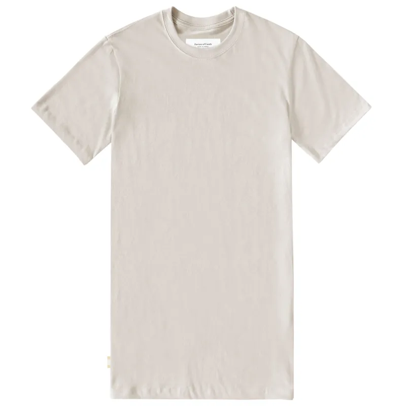 Pocket T-Shirt Dress Putty sold by Province of Canada