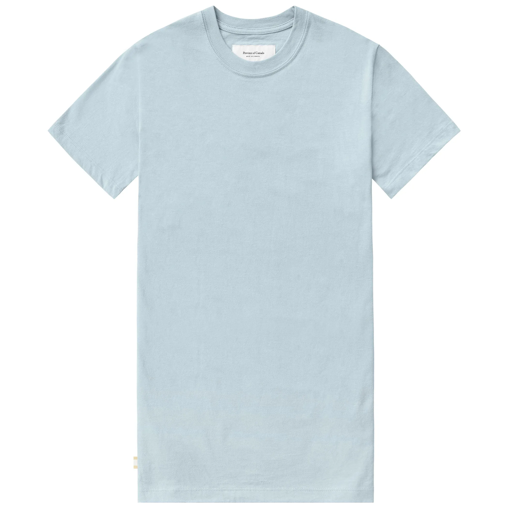 Pocket T-Shirt Dress Blueish sold by Province of Canada