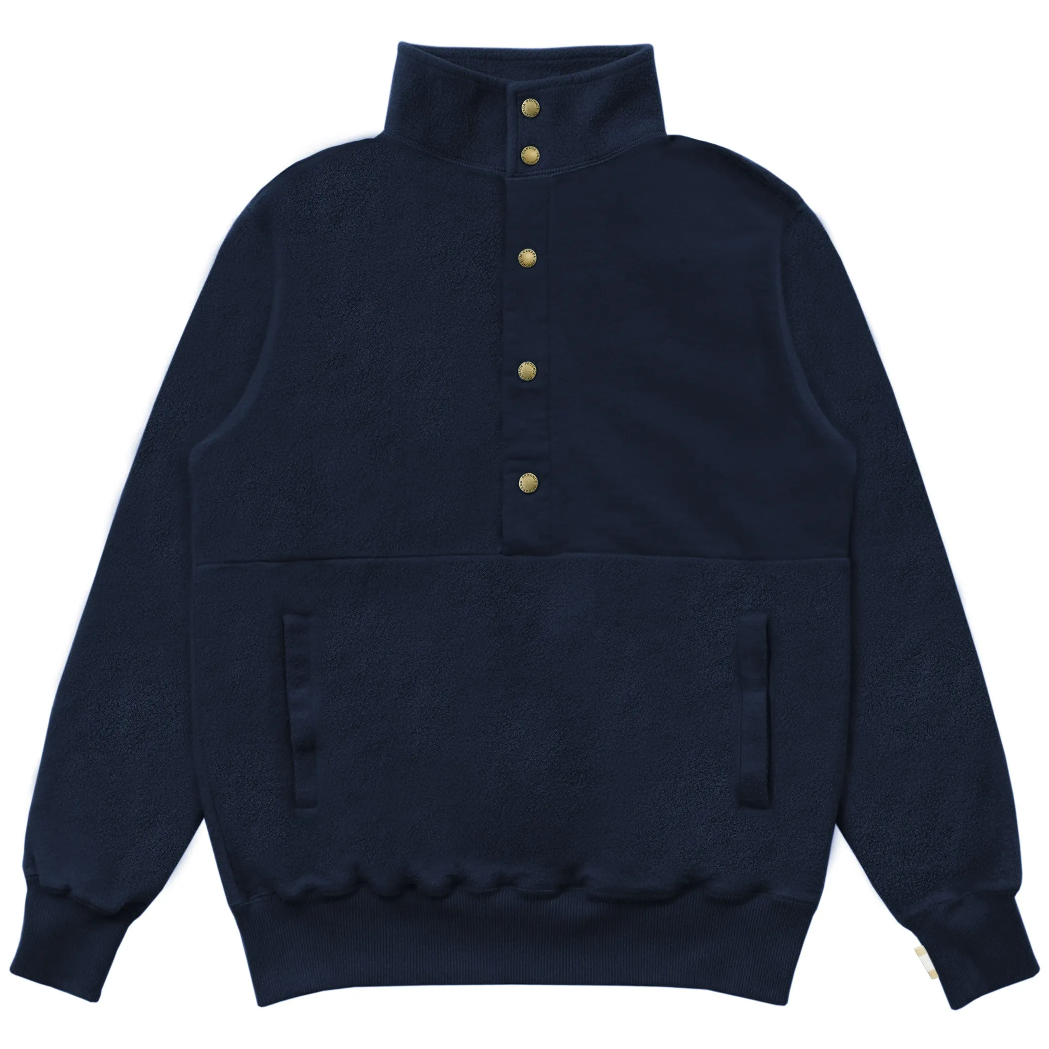 Reverse Fleece Pullover Navy - Unisex sold by Province of Canada