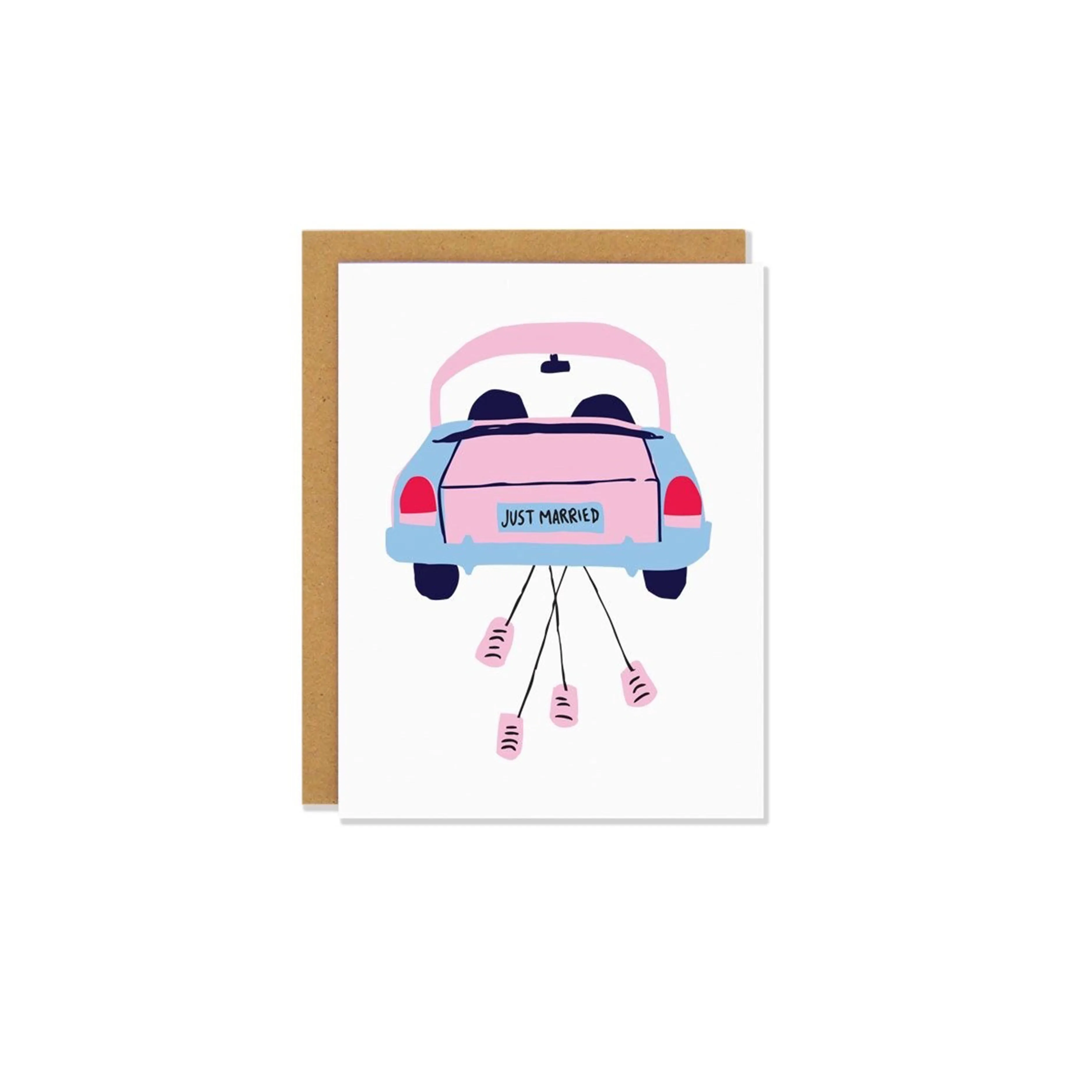 Just Married Greeting Card sold by Province of Canada